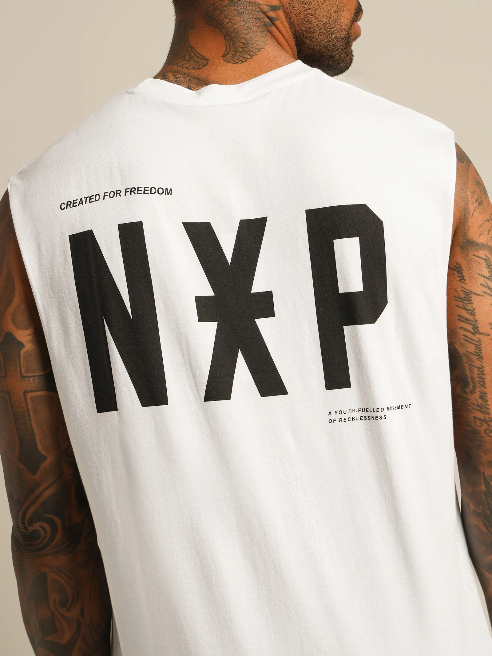 Tireless Scoop Back Muscle Shirt - Image 6