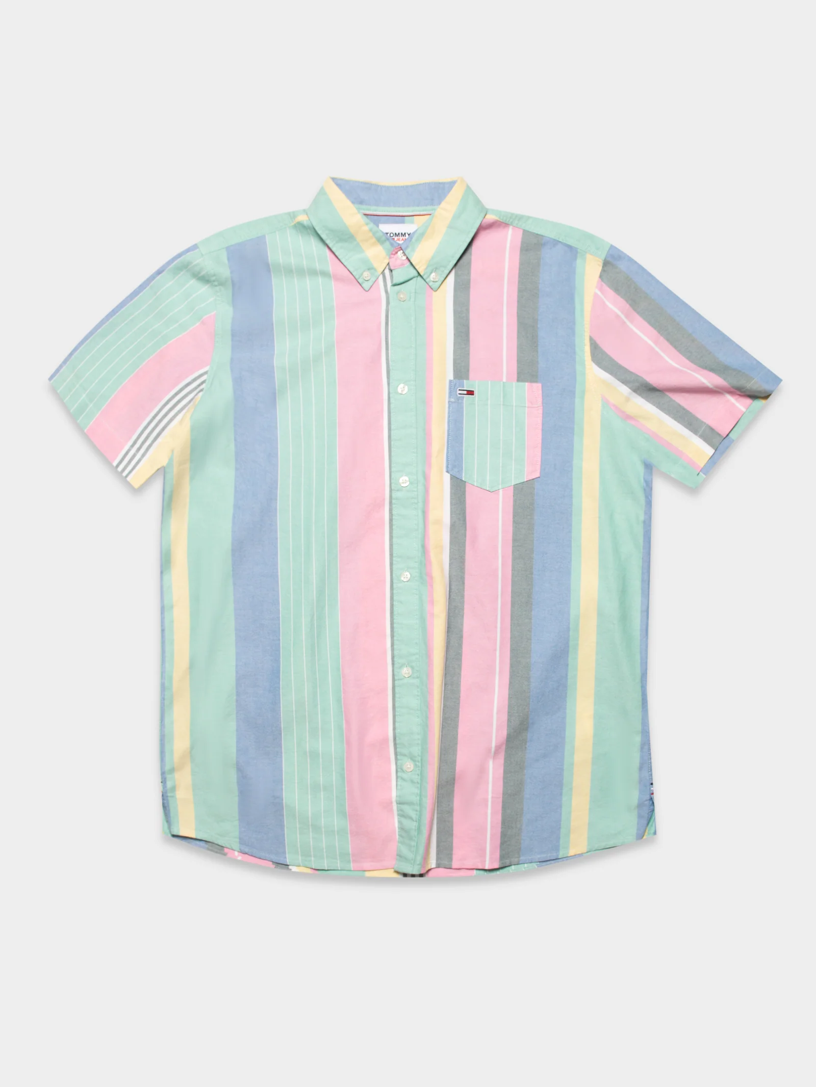TJM Stripe 2 Short Sleeve Shirt - Image 7