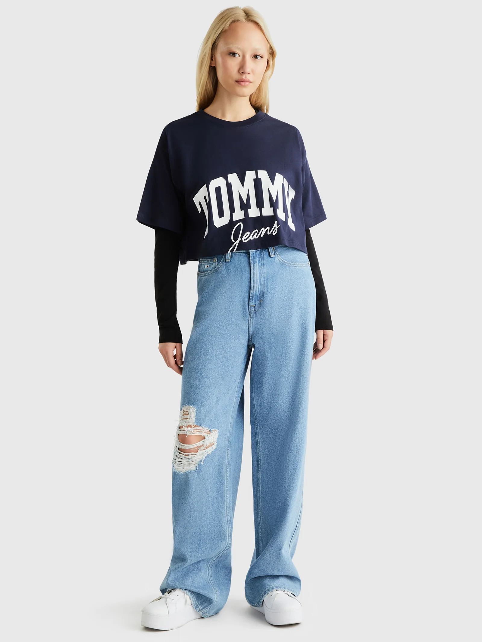 Relaxed Logo Crop T-Shirt - Image 2