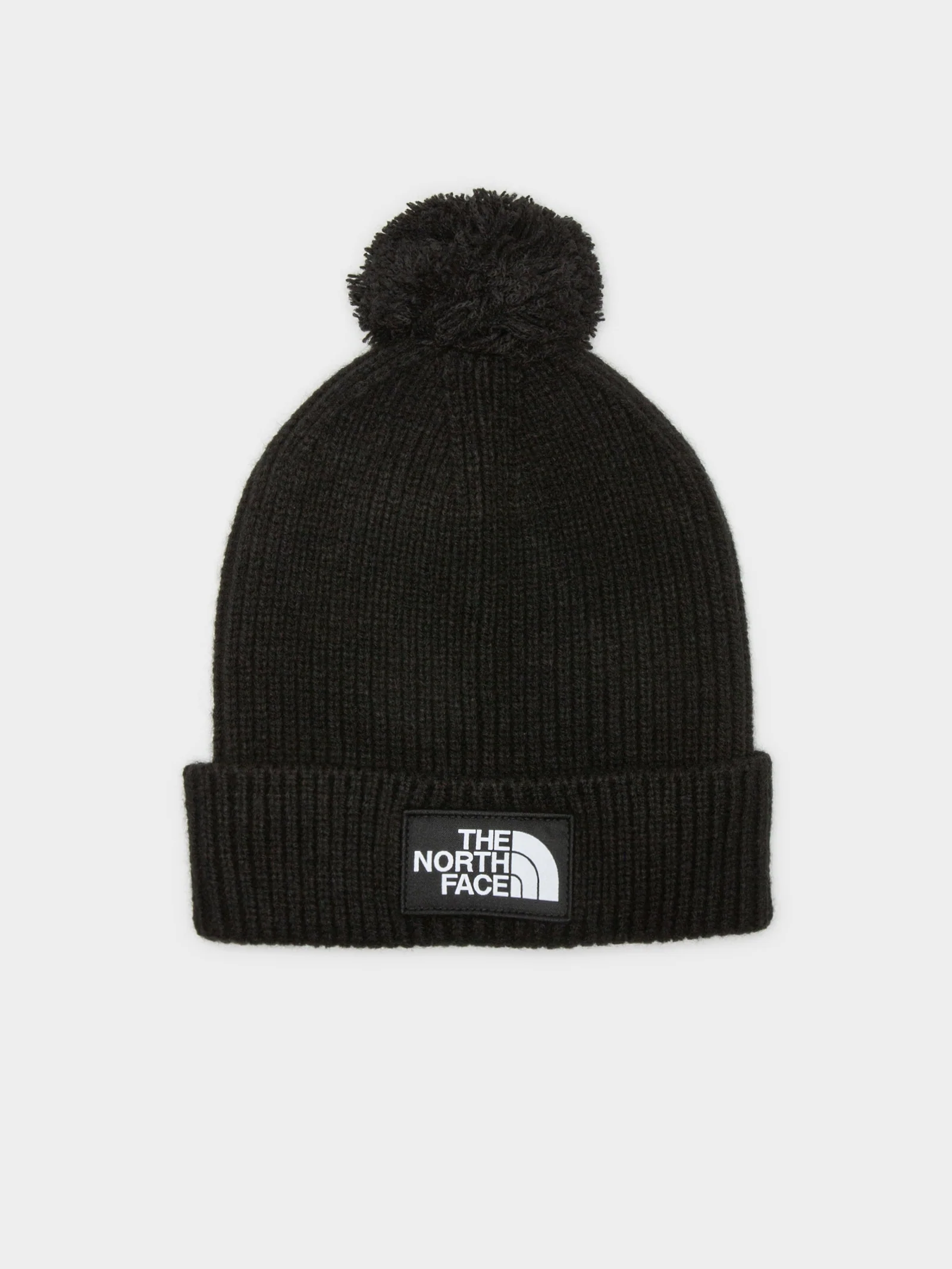 TNF Logo Box Pom Pom Beanie - Image 2