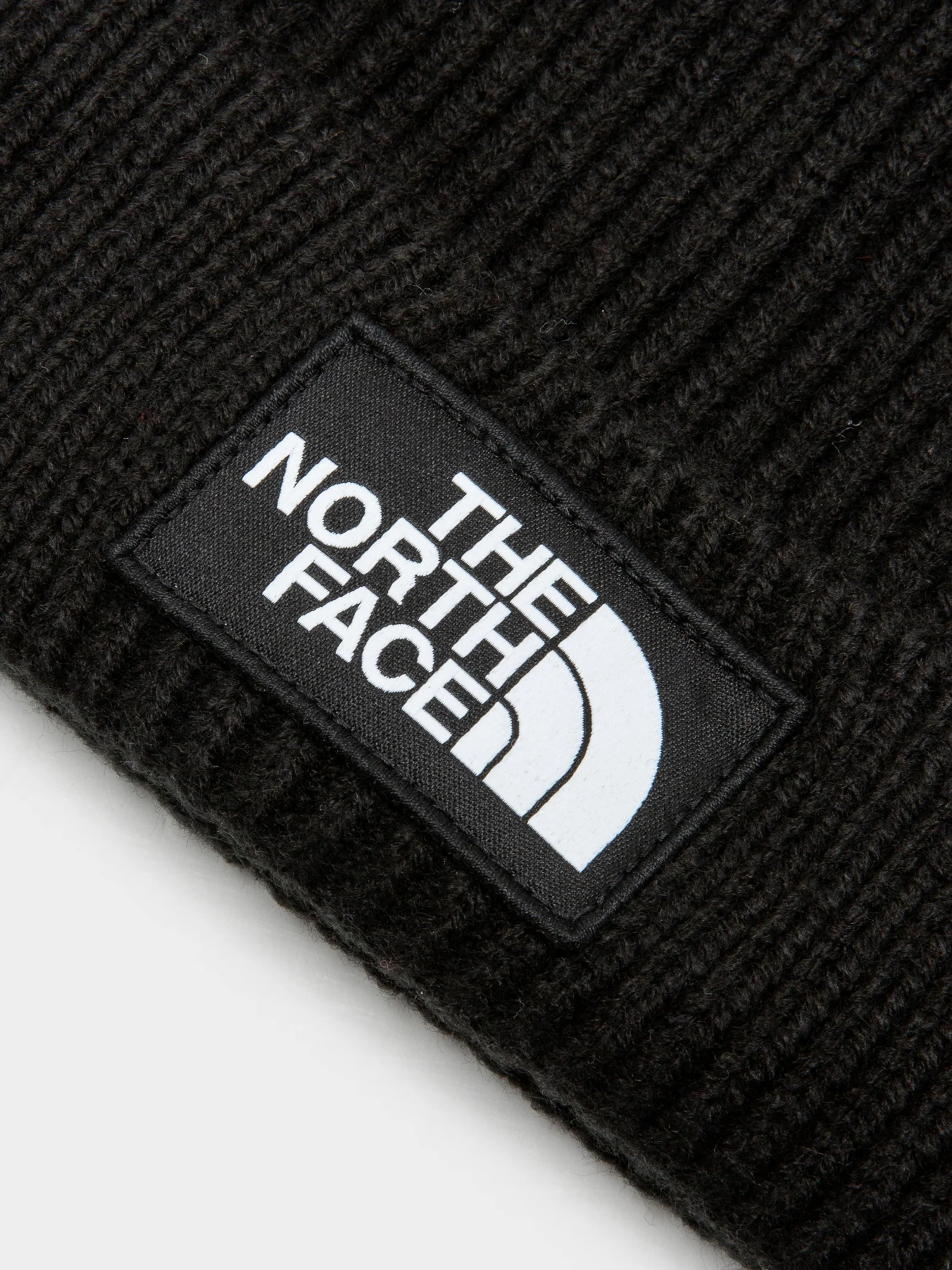 TNF Logo Box Pom Pom Beanie - Image 3