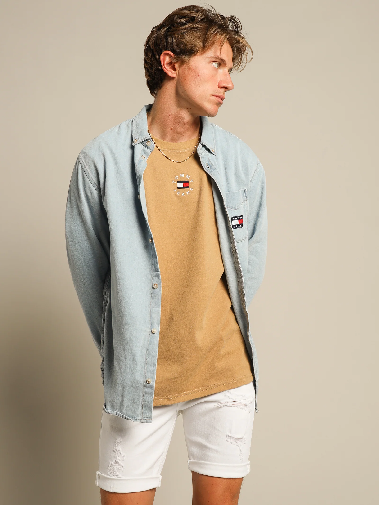 Tommy Badge Overshirt - Image 6
