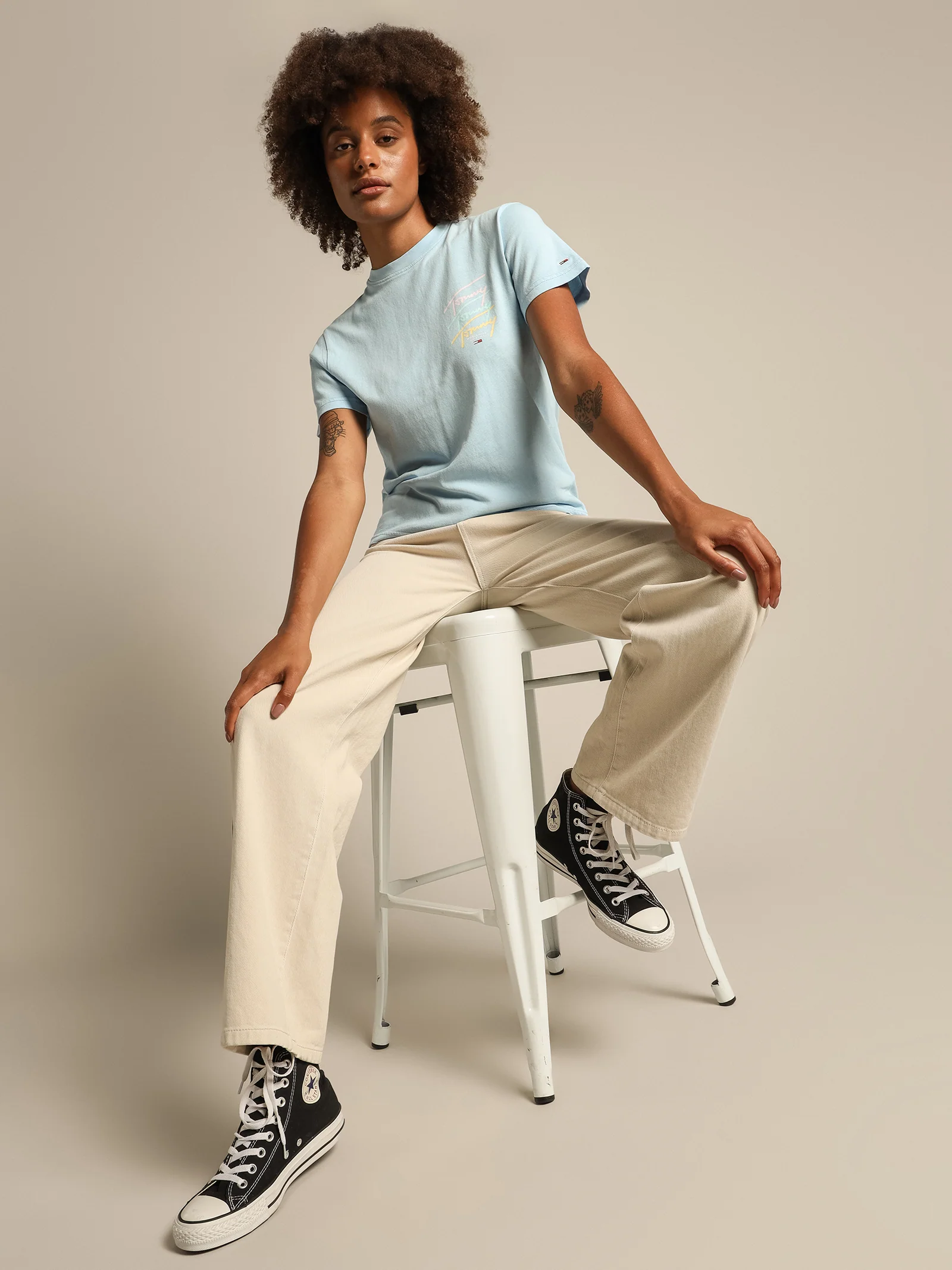 Tommy Repeat Script T-Shirt - Image 2