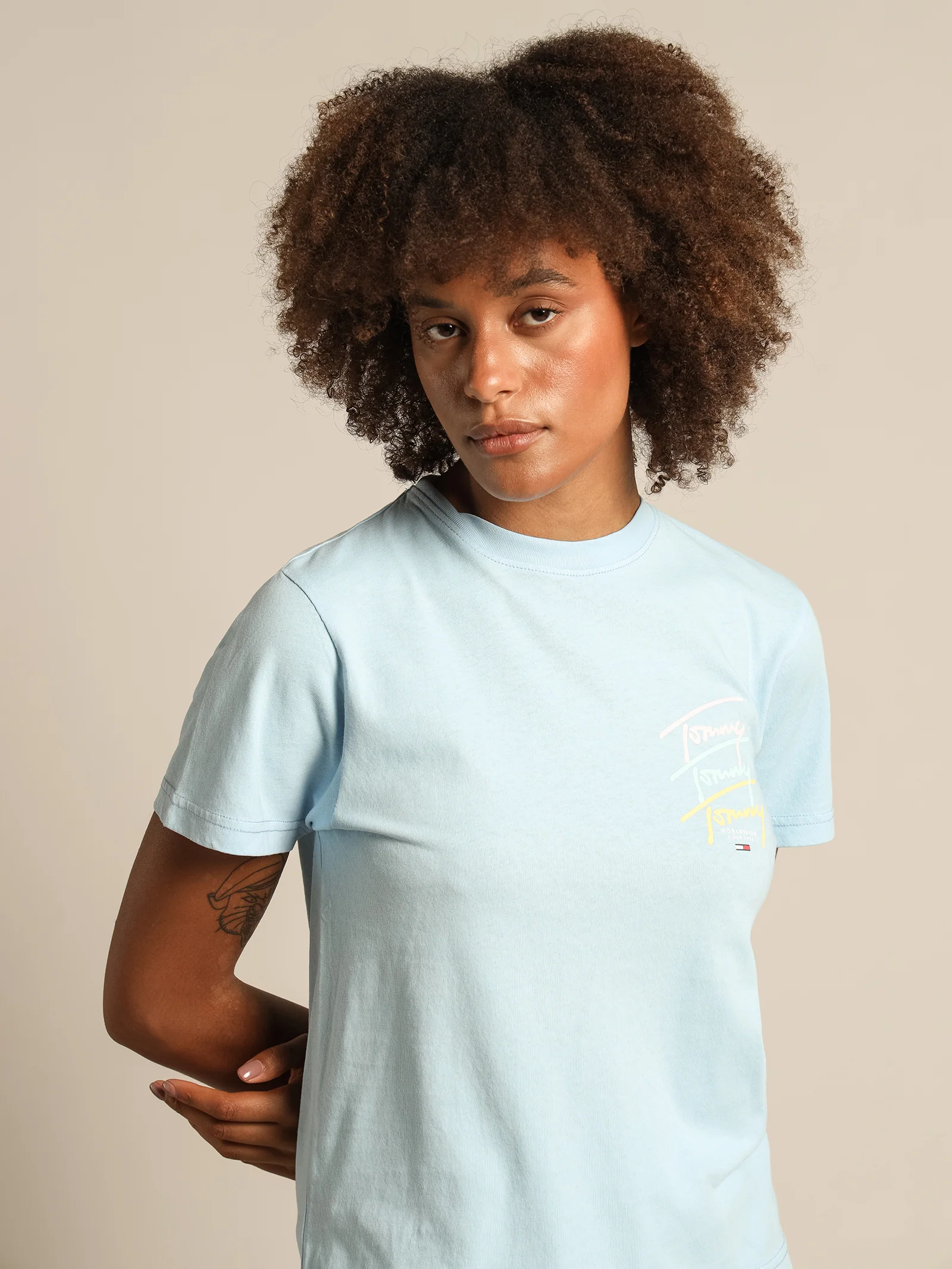 Tommy Repeat Script T-Shirt - Image 3