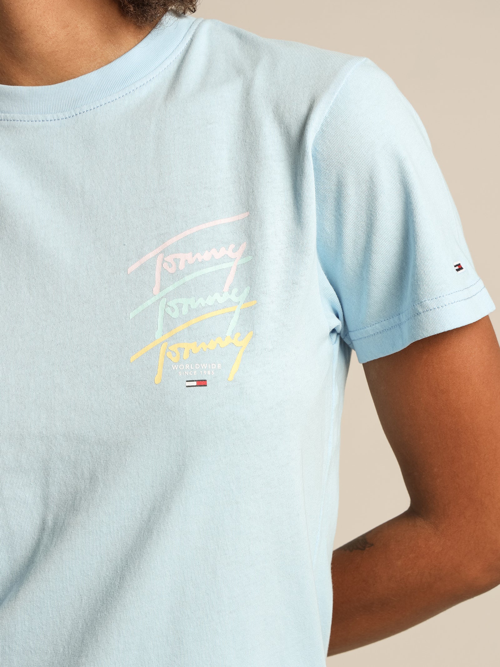 Tommy Repeat Script T-Shirt - Image 4
