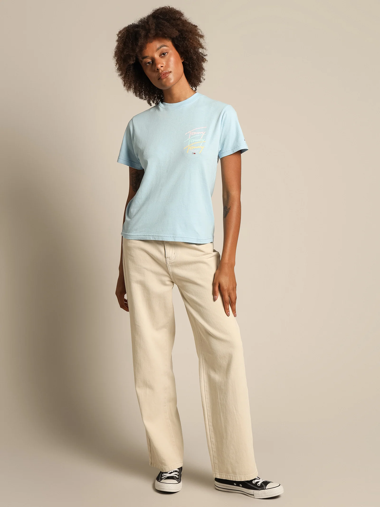 Tommy Repeat Script T-Shirt - Image 5
