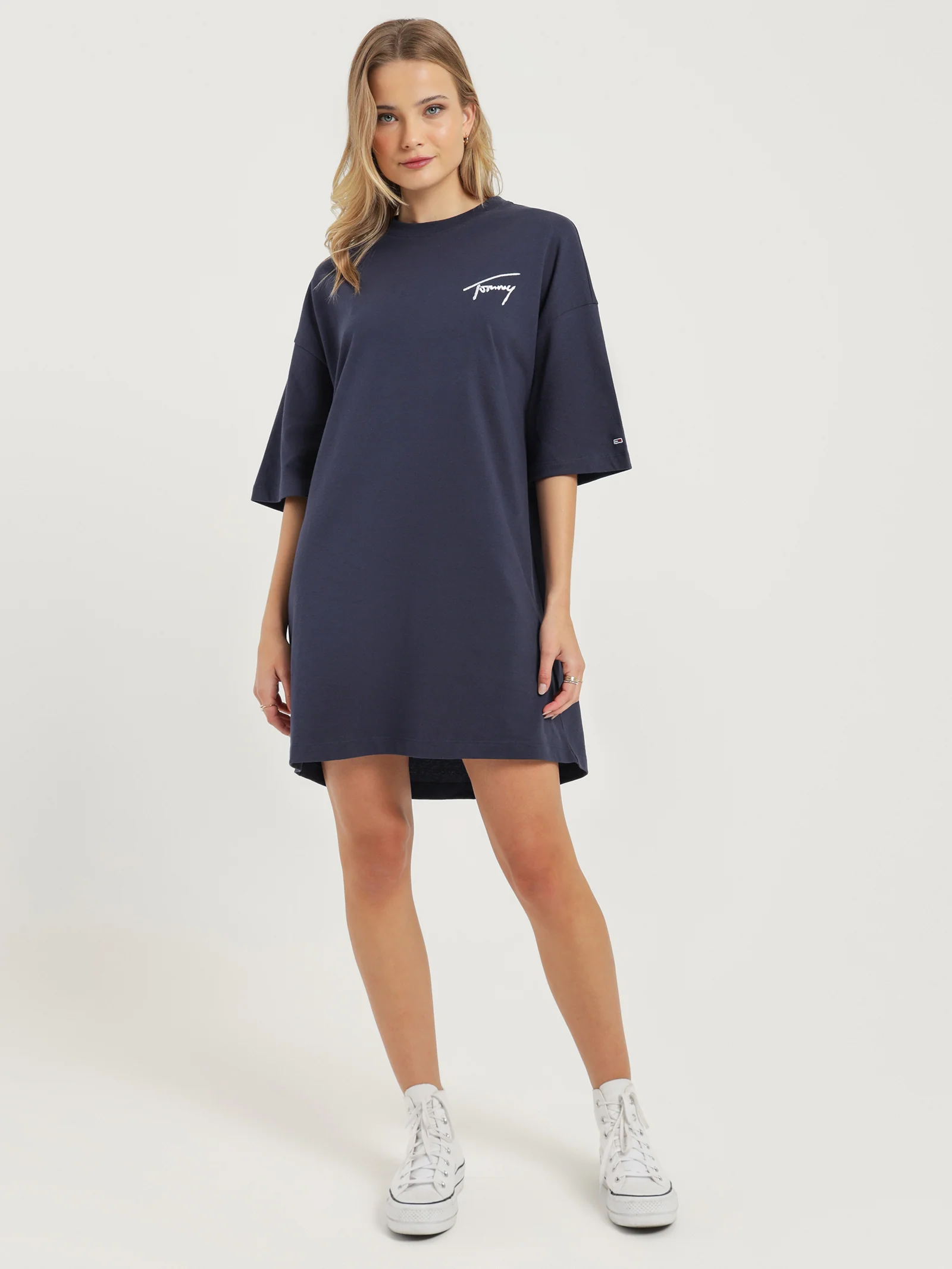Tommy Signature T-Shirt Dress - Image 2