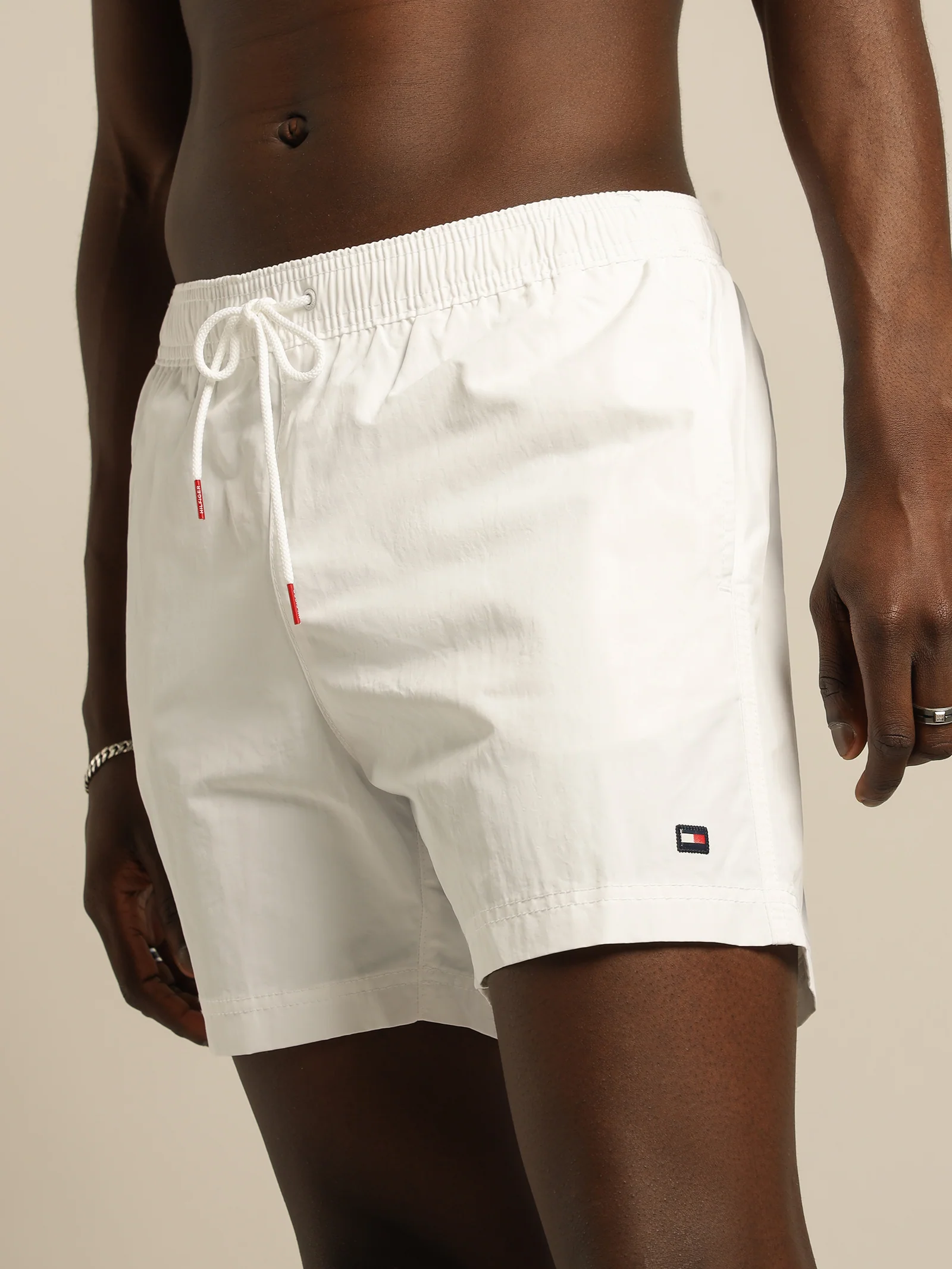 Tommy Solid Swim Shorts - Image 4