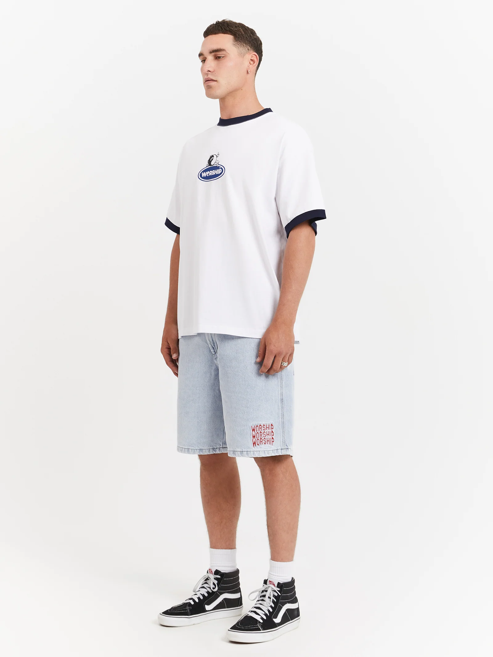 Tommy Two Box Fit Oversized Ringer T-Shirt - Image 4