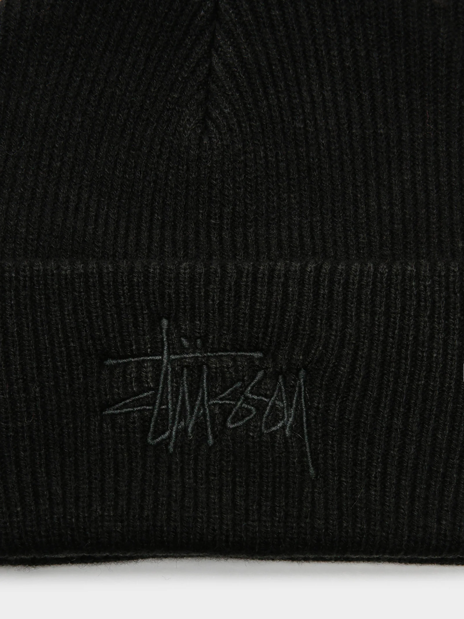 Tonal Graffiti Tall Beanie - Image 2