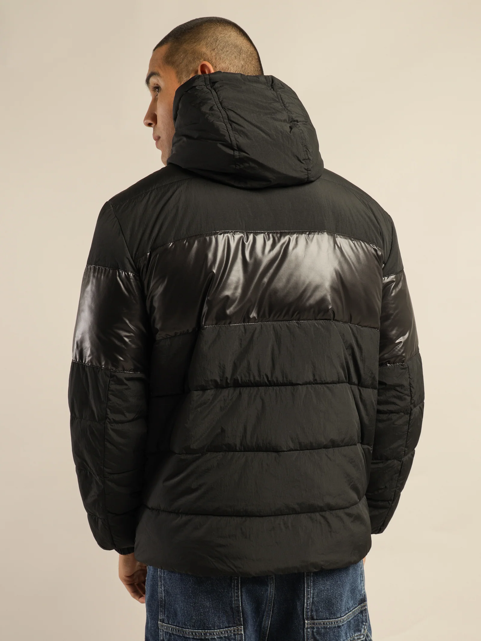 Tonal Light Puffer Jacket - Image 6