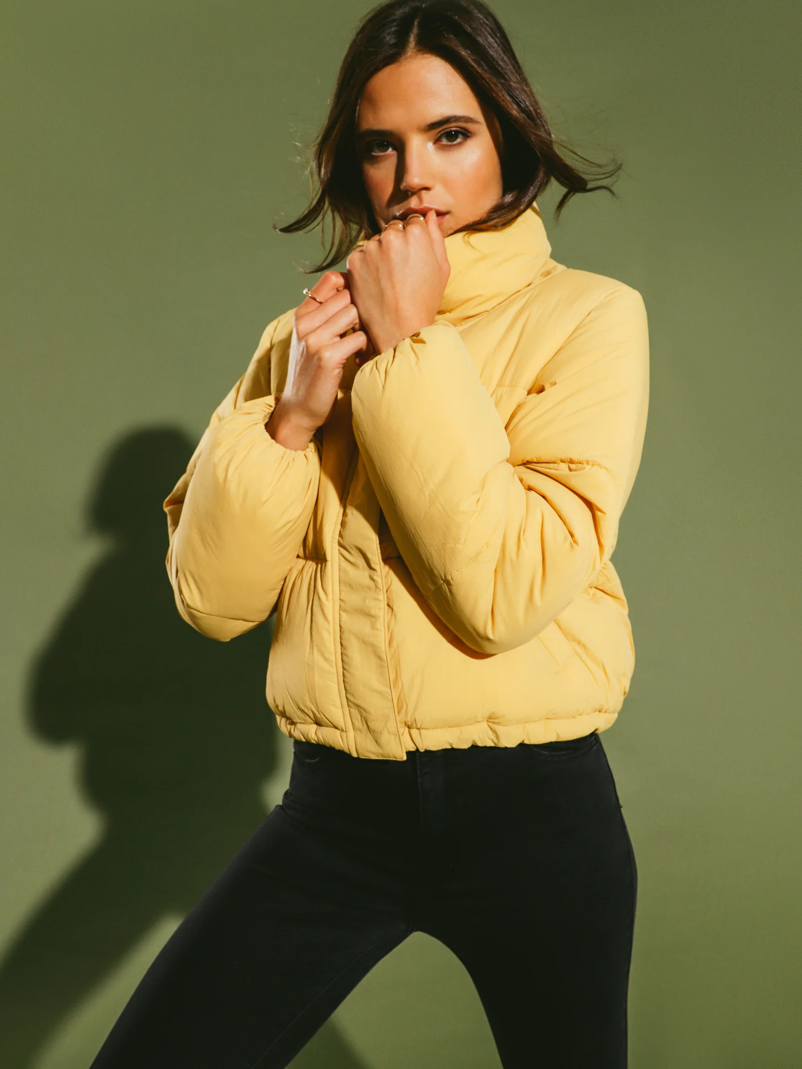 Topher Cropped Puffer Jacket - Image 6