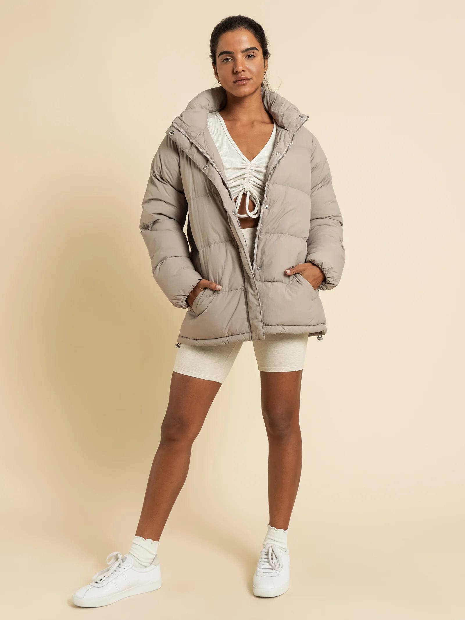 Topher Longline Puffer Jacket - Image 4
