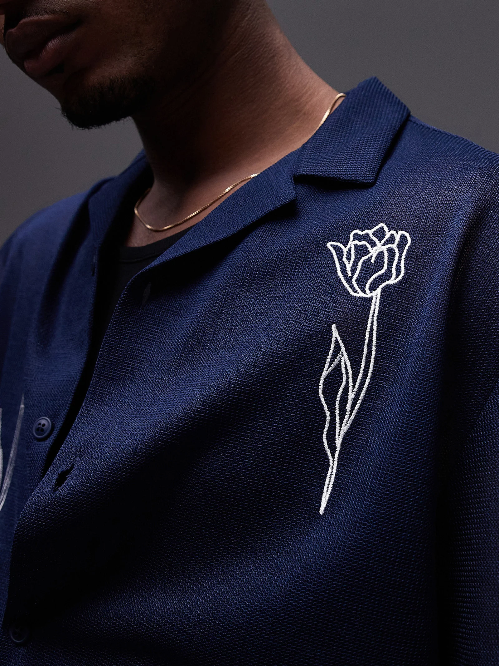 Embroidered Floral Shirt - Image 2