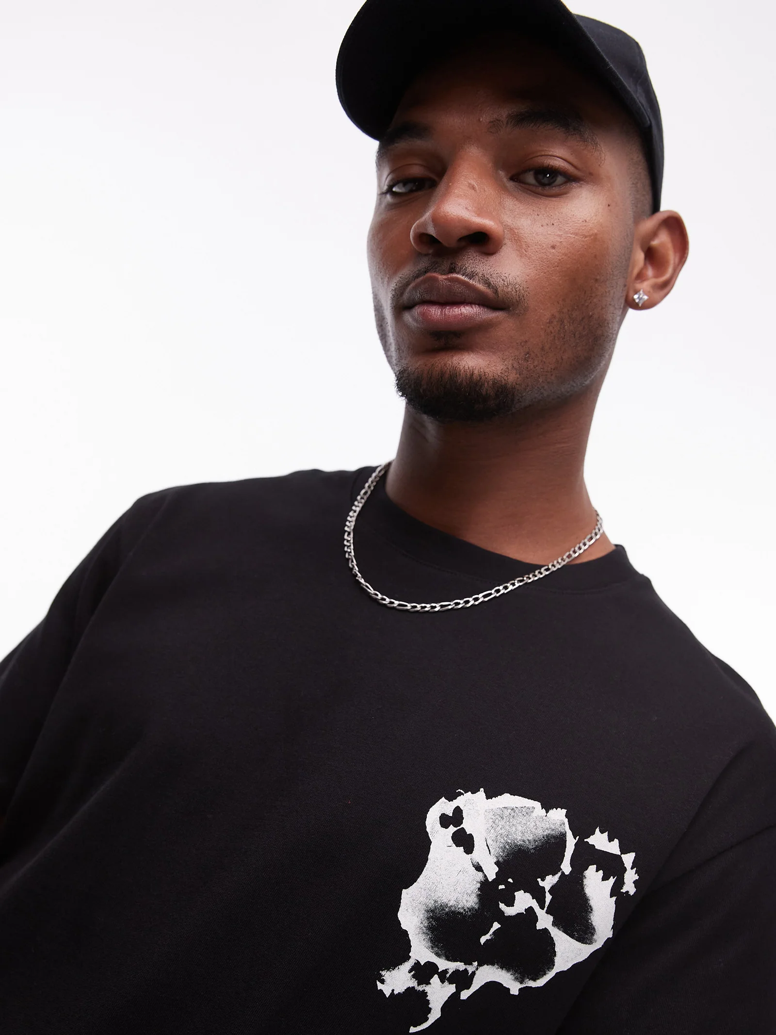 Floral Print Oversized T-Shirt - Image 3