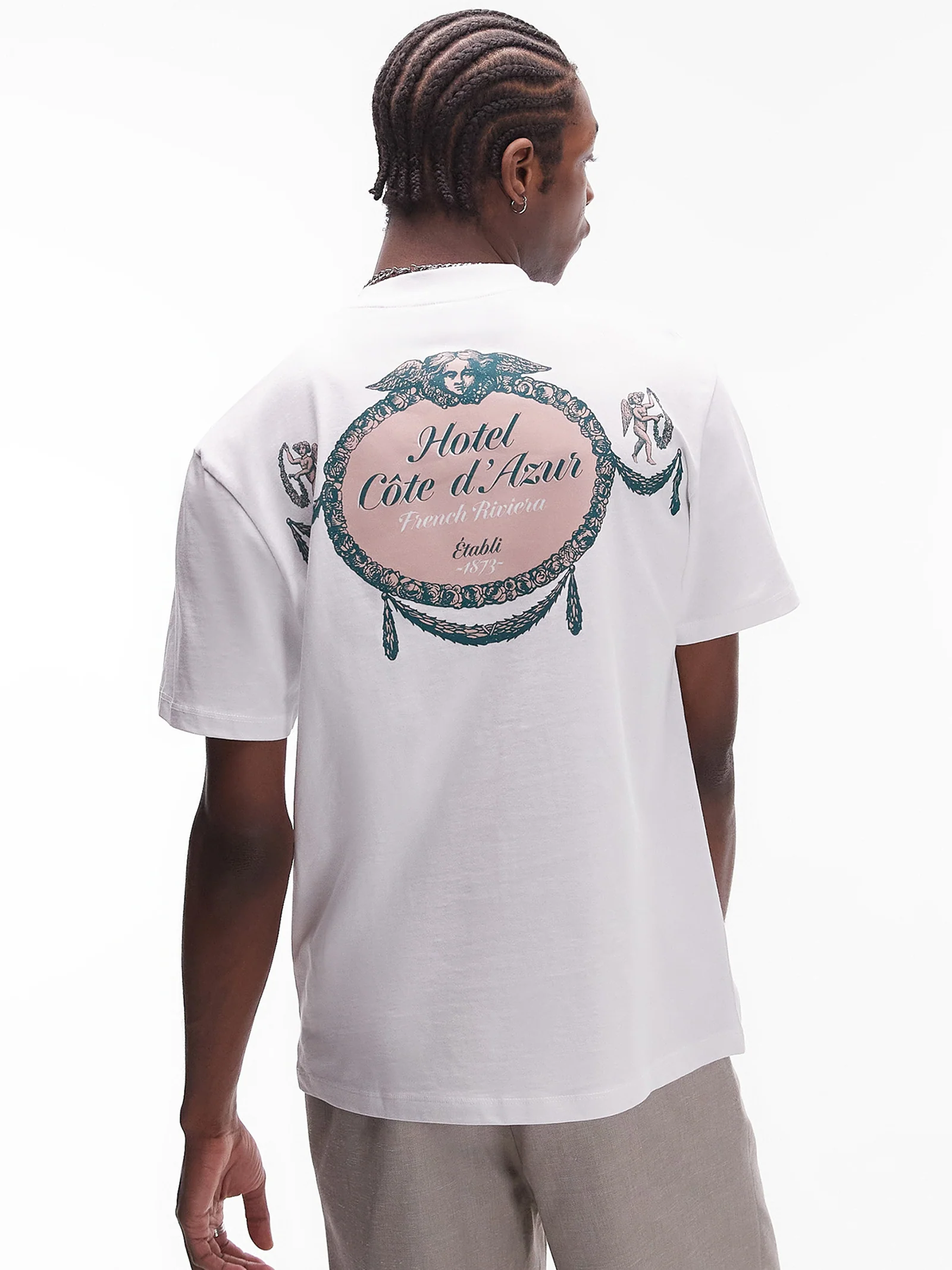 Hotel Cote D'Azur Oversized T-Shirt - Image 2