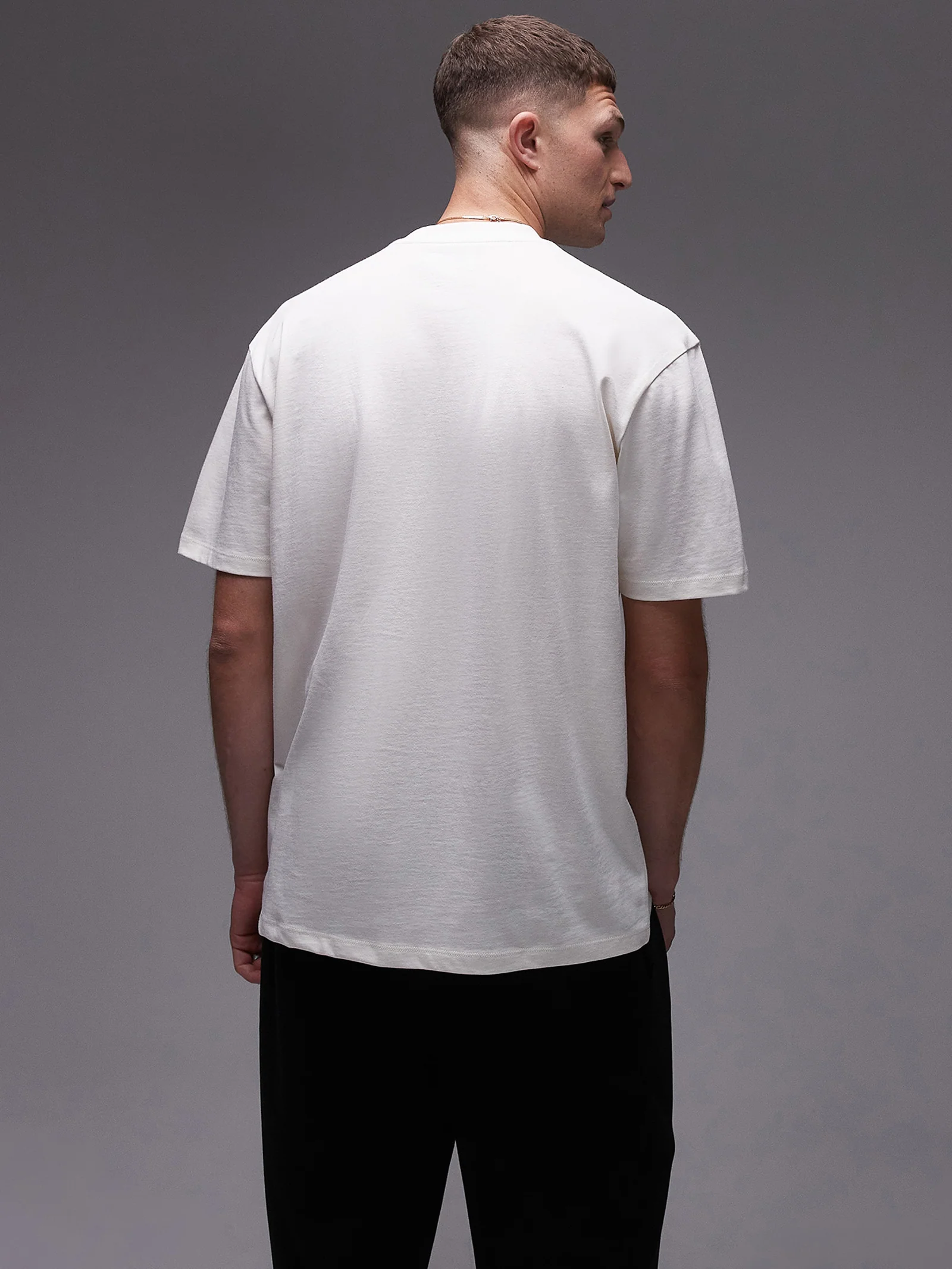Landscape Embroidery Oversized T-Shirt - Image 2