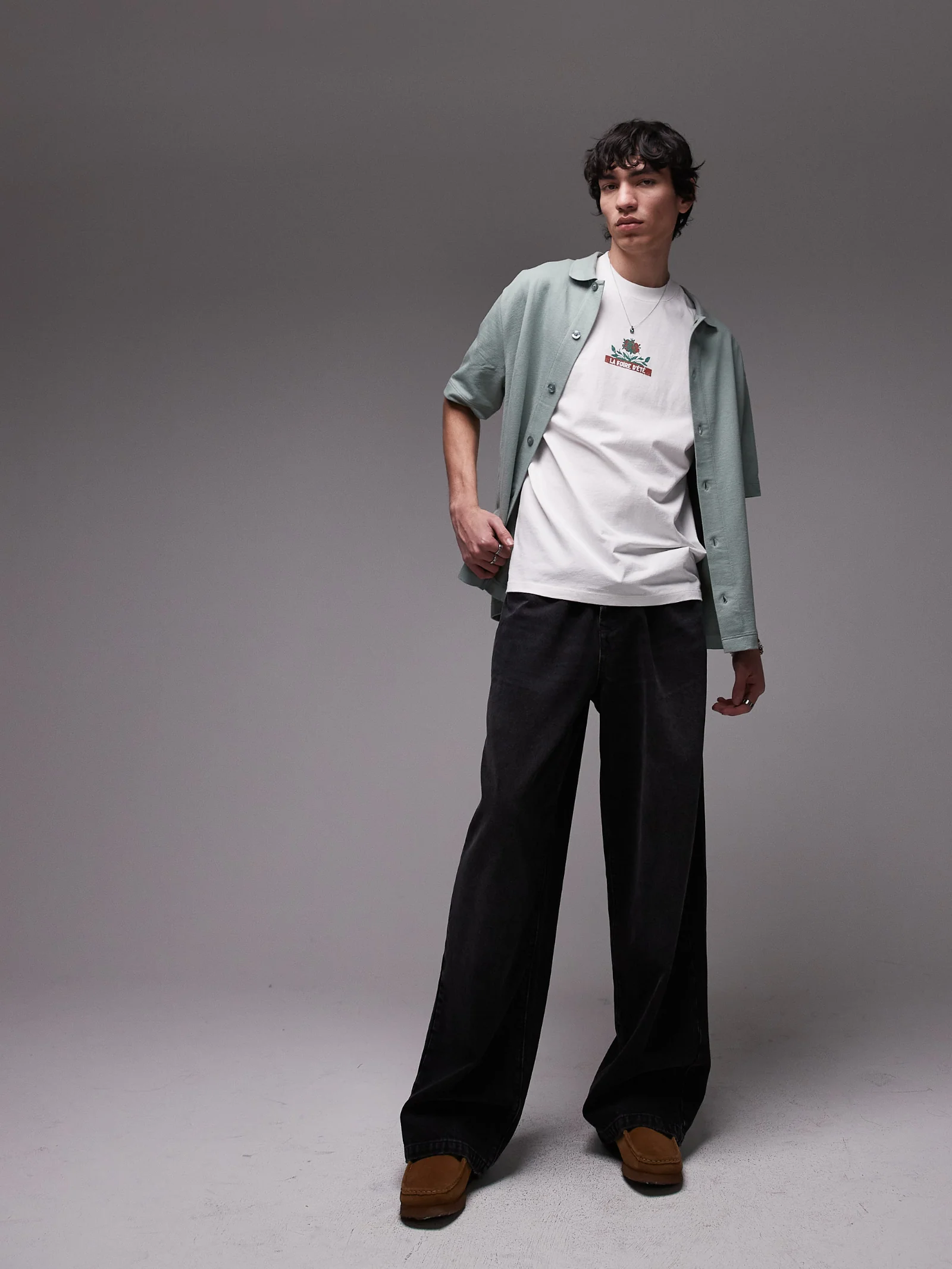 Oversized Rose T-Shirt - Image 3
