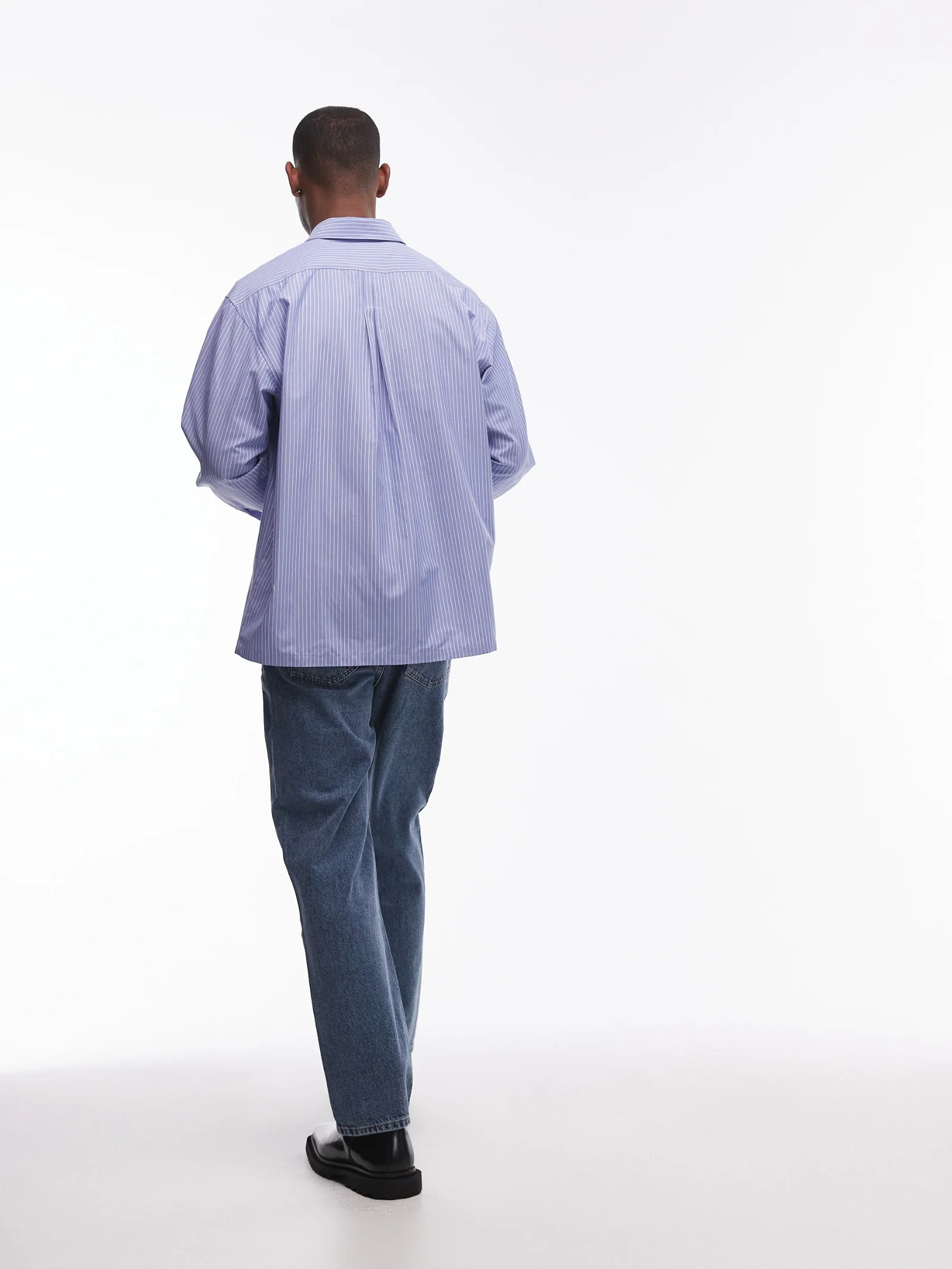 Oversized Stripe Shirt - Image 3