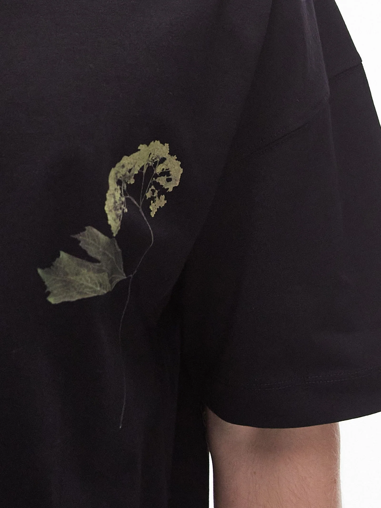 Pressed Flower Oversized T-Shirt - Image 4