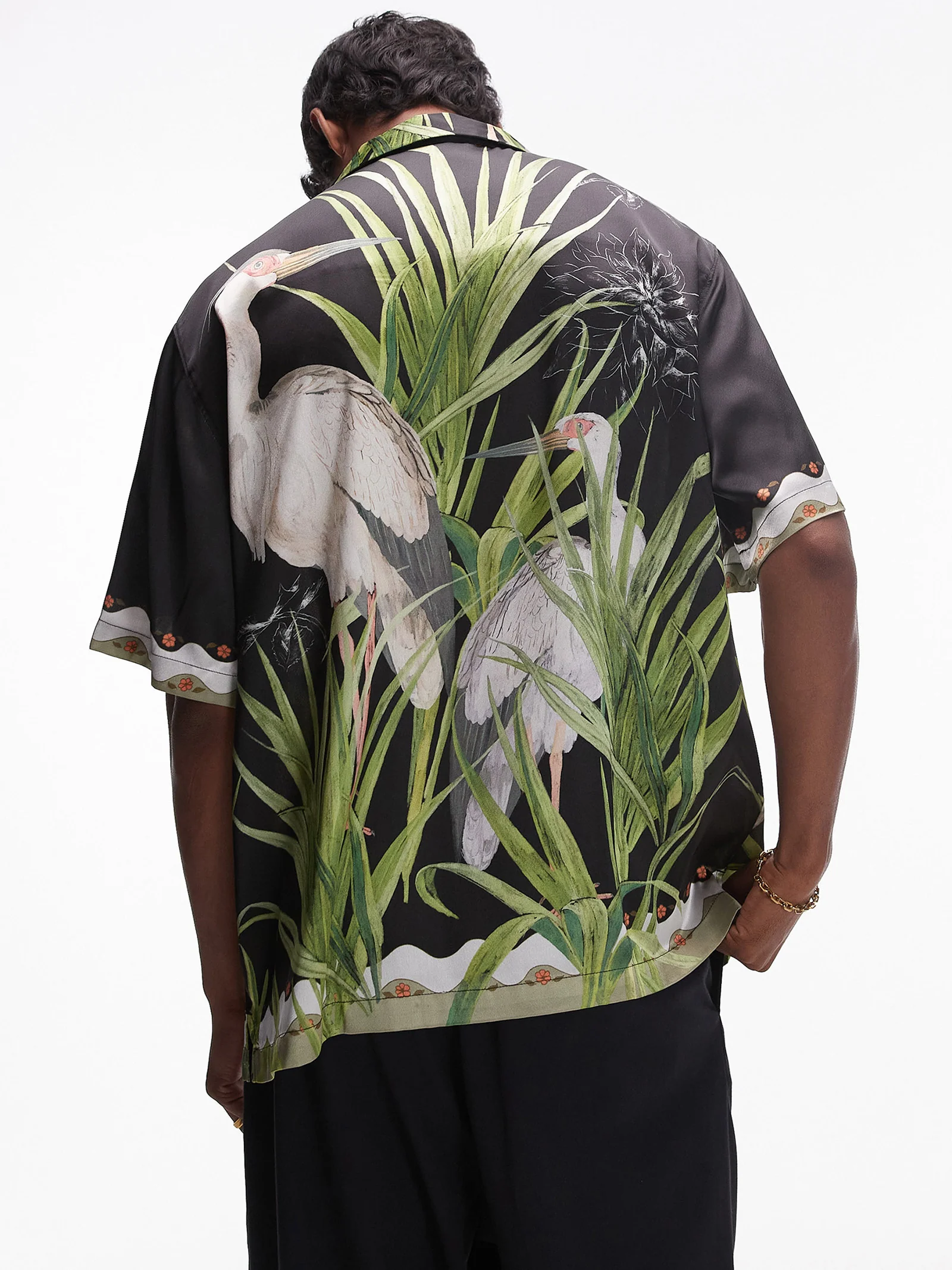 Satin Heron Shirt - Image 2