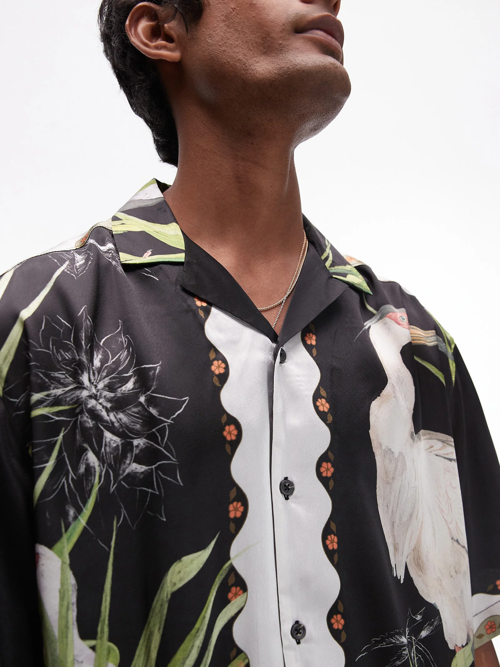 Satin Heron Shirt - Image 4