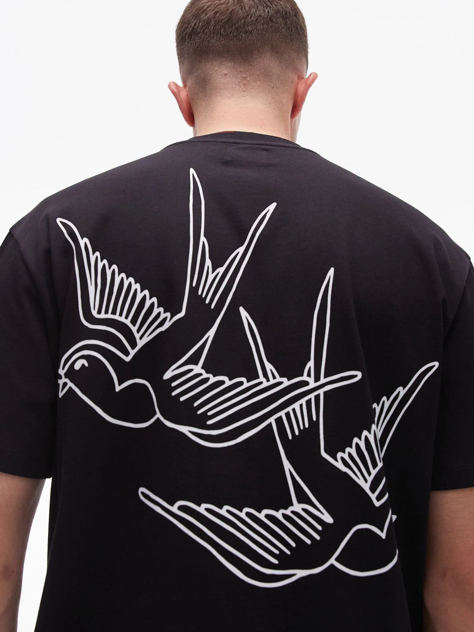 Swallows Oversized T-Shirt - Image 3