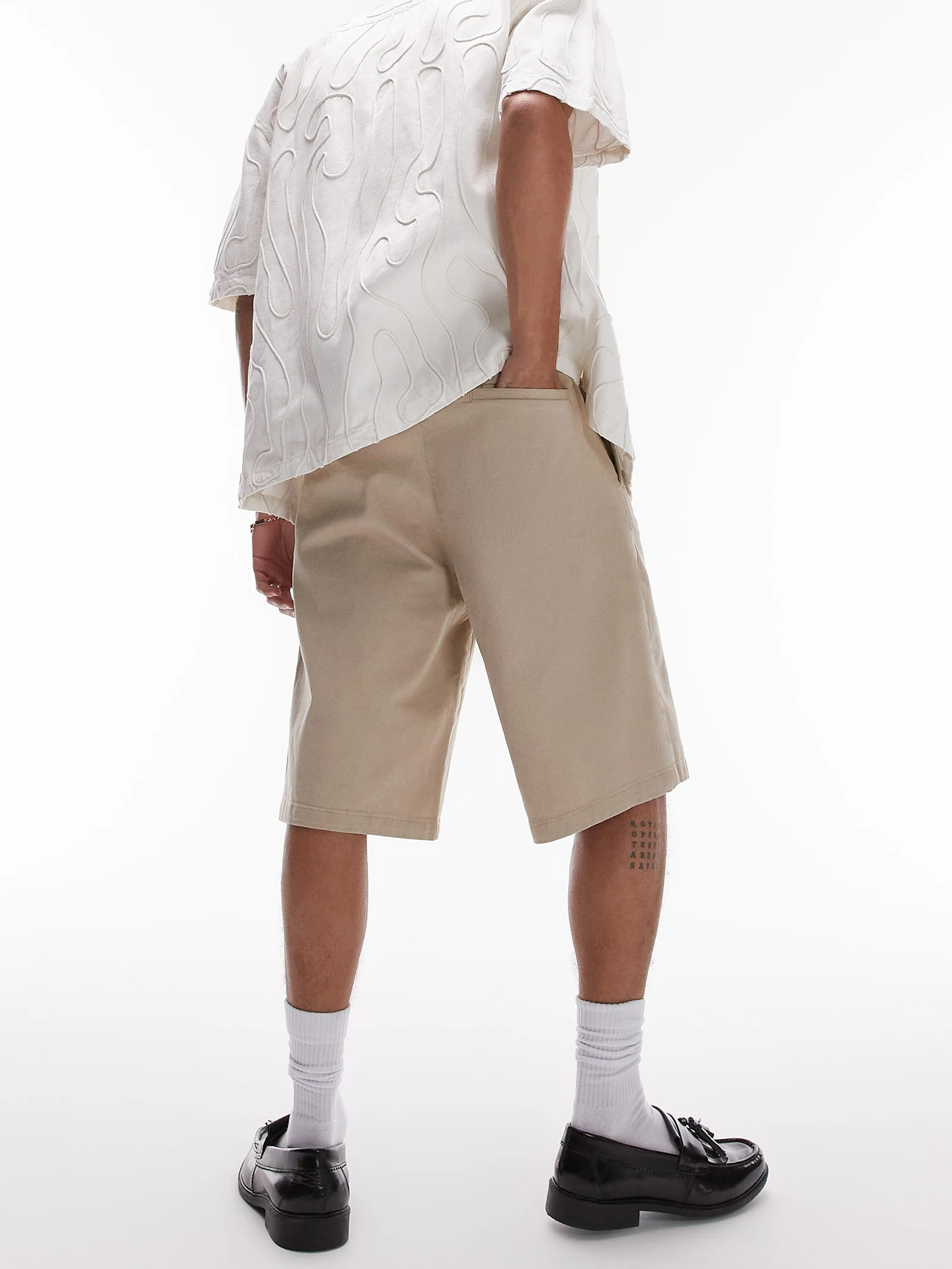 Wide Chino Shorts - Image 3