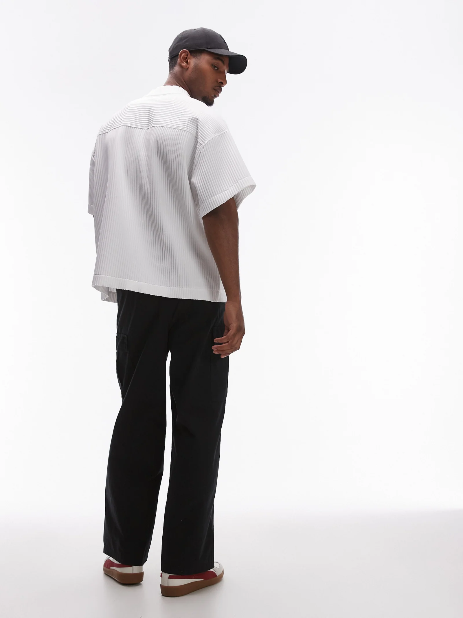 Wide Leg Cargo  Pants - Image 2