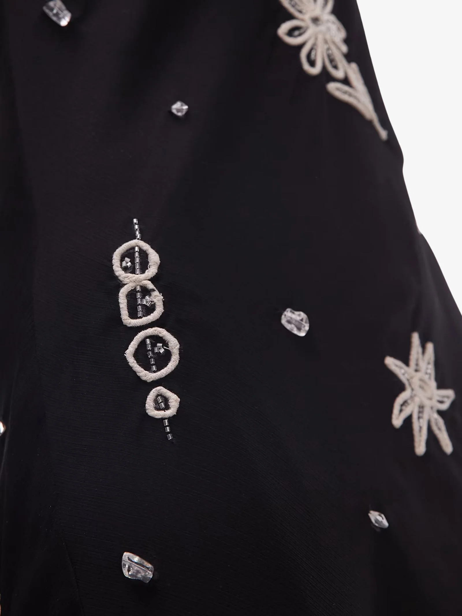 Embellished Mini Cami Dress With Martini Roping - Image 3