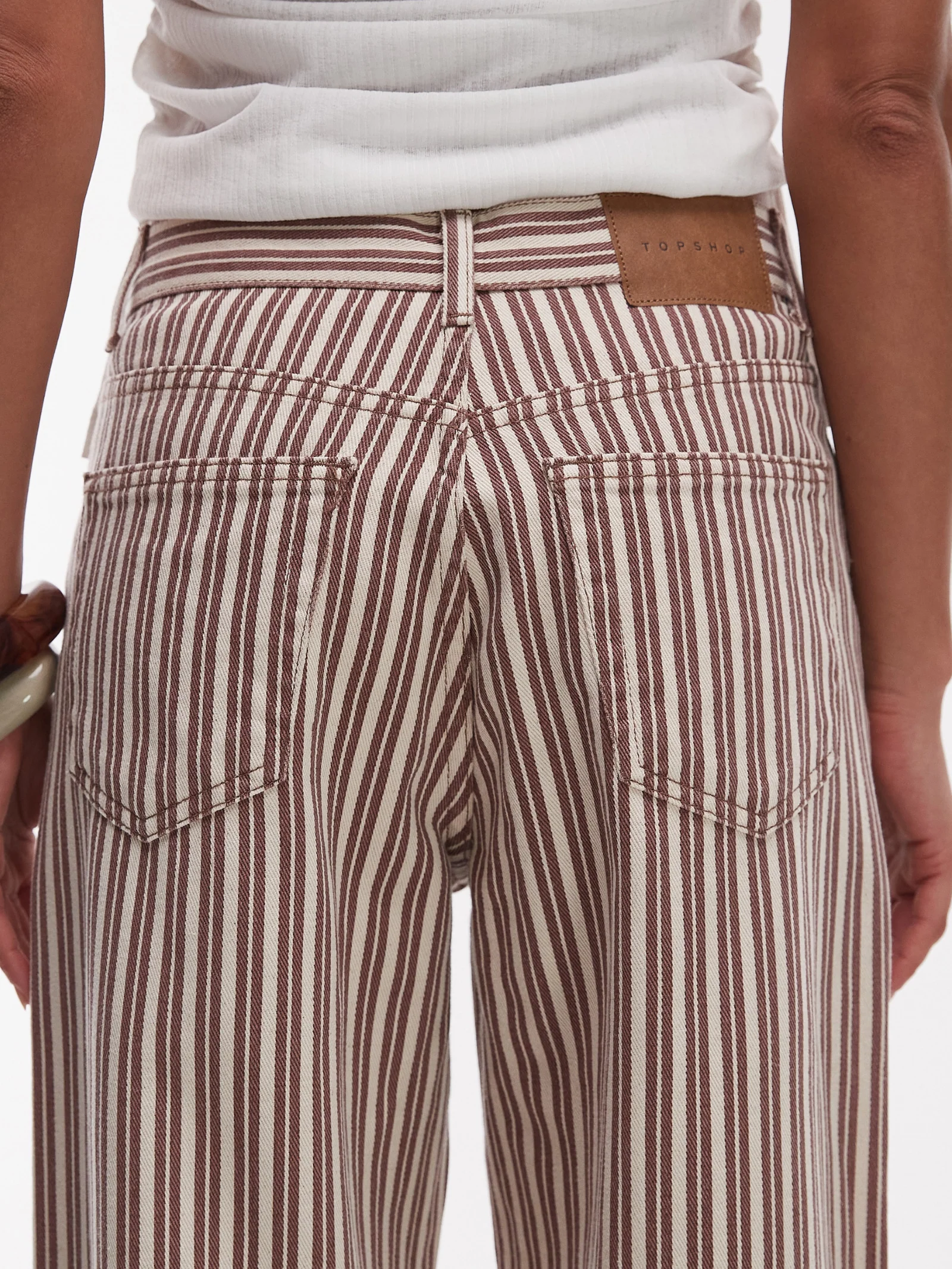 Mid Rise Column Jeans - Image 3