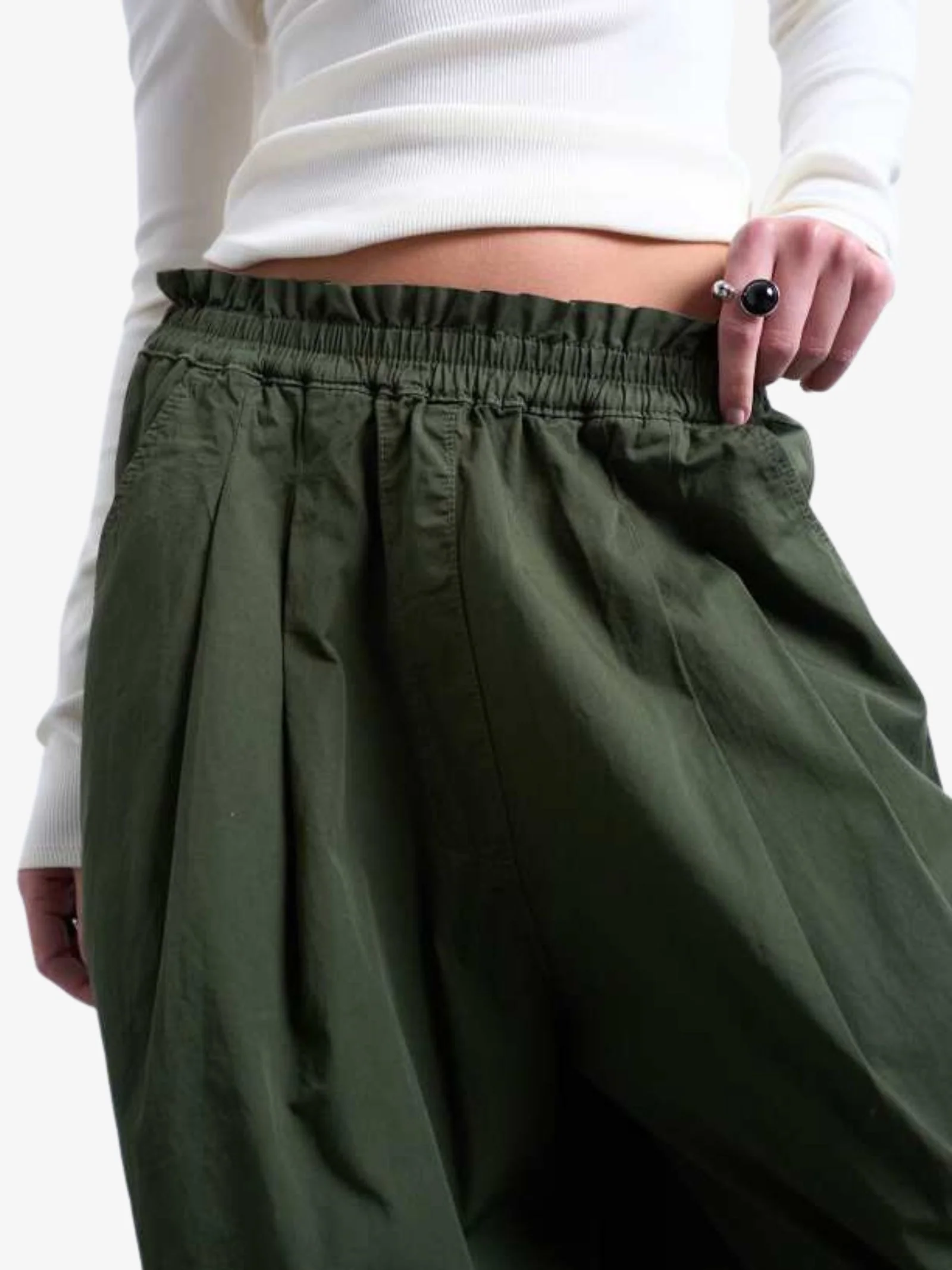 Pleated Balloon Jogger - Image 4