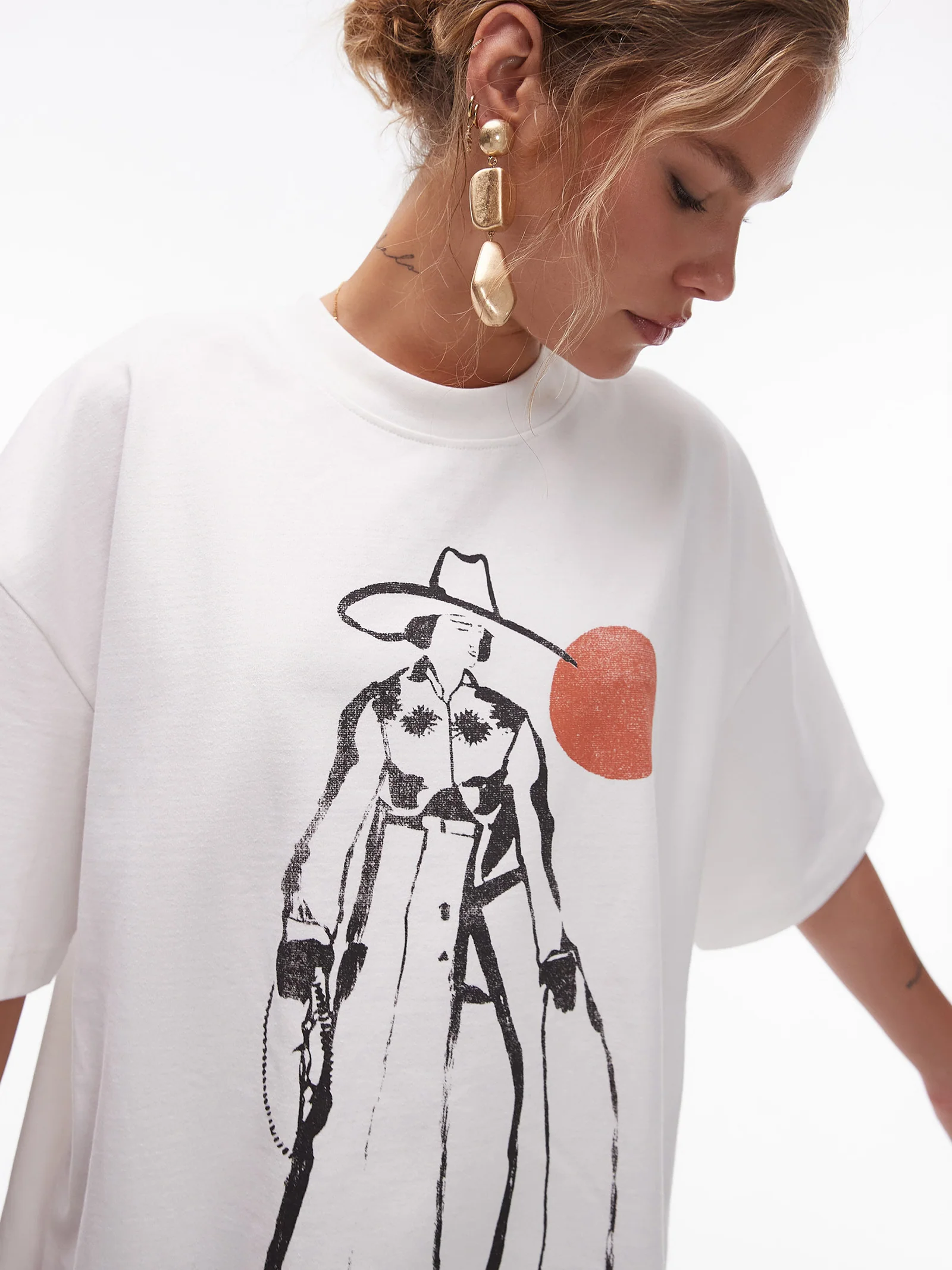 Premium Graphic Ranch Girl Tee - Image 2