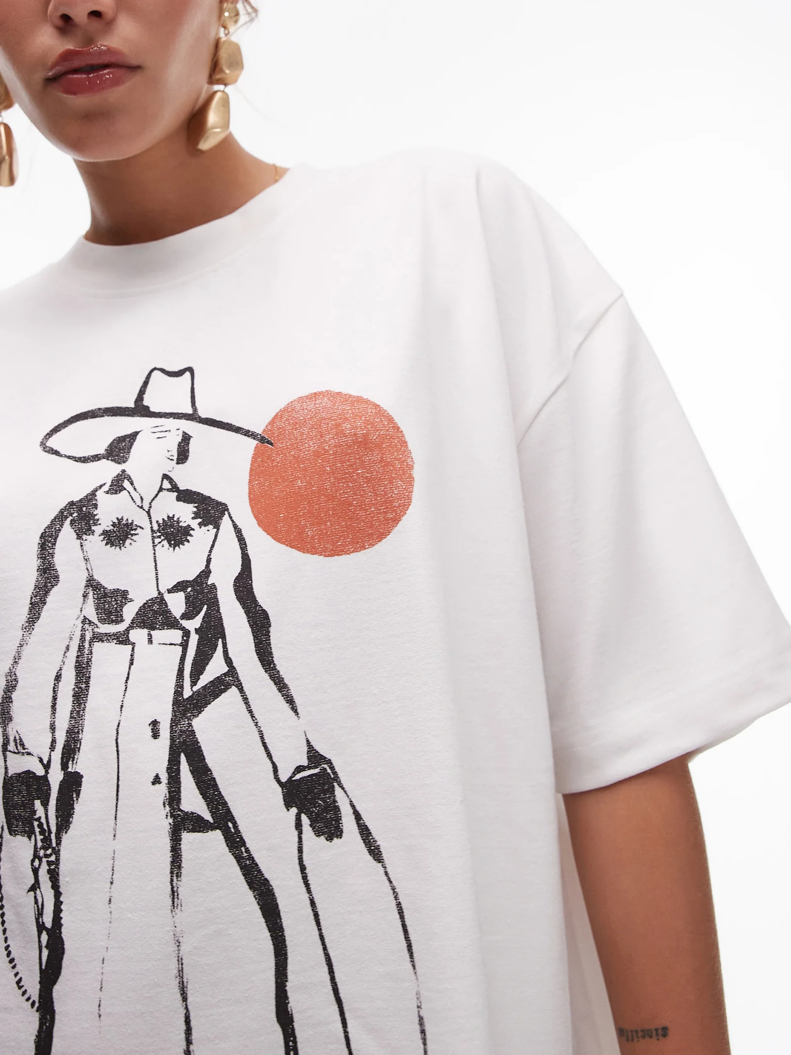 Premium Graphic Ranch Girl Tee - Image 4
