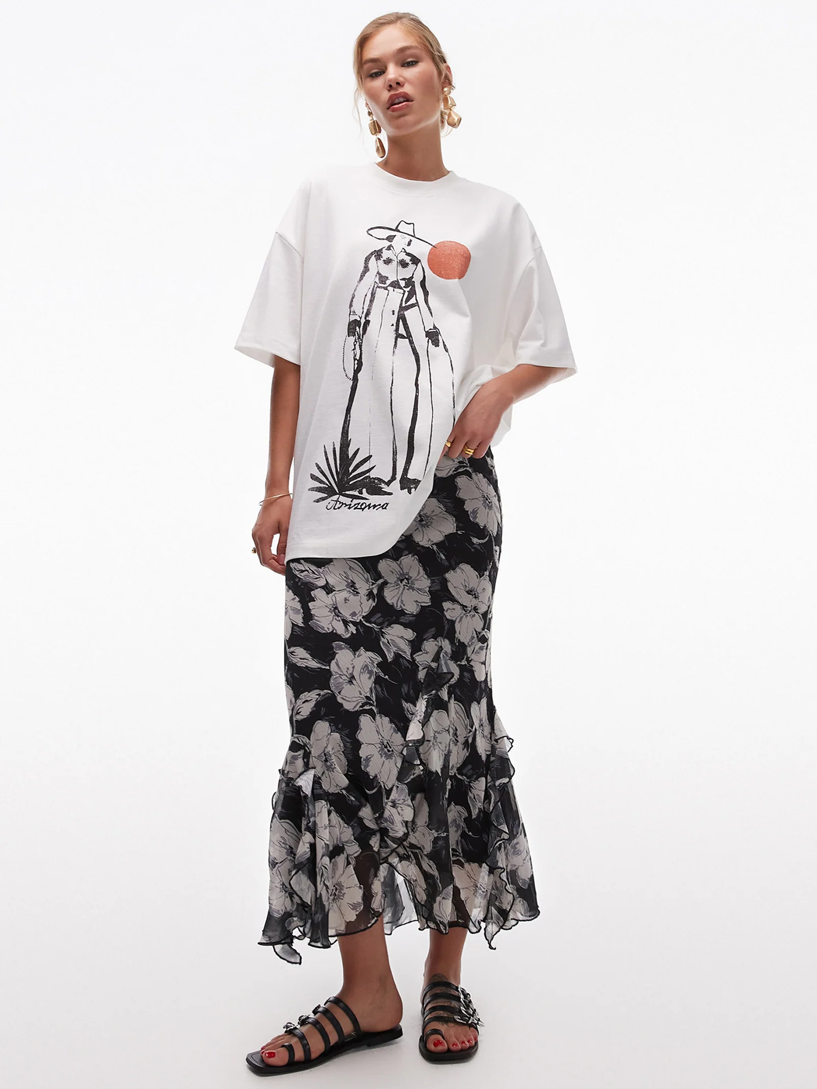 Premium Graphic Ranch Girl Tee - Image 5