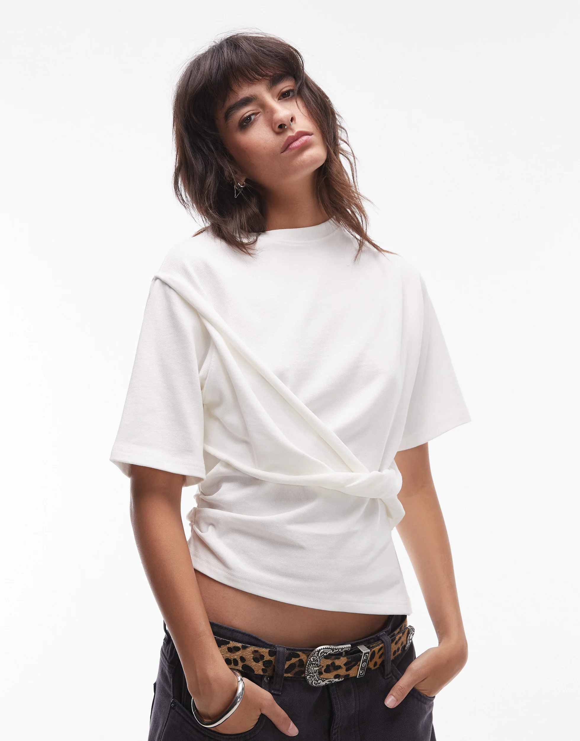 Twist Front Tee - Image 2