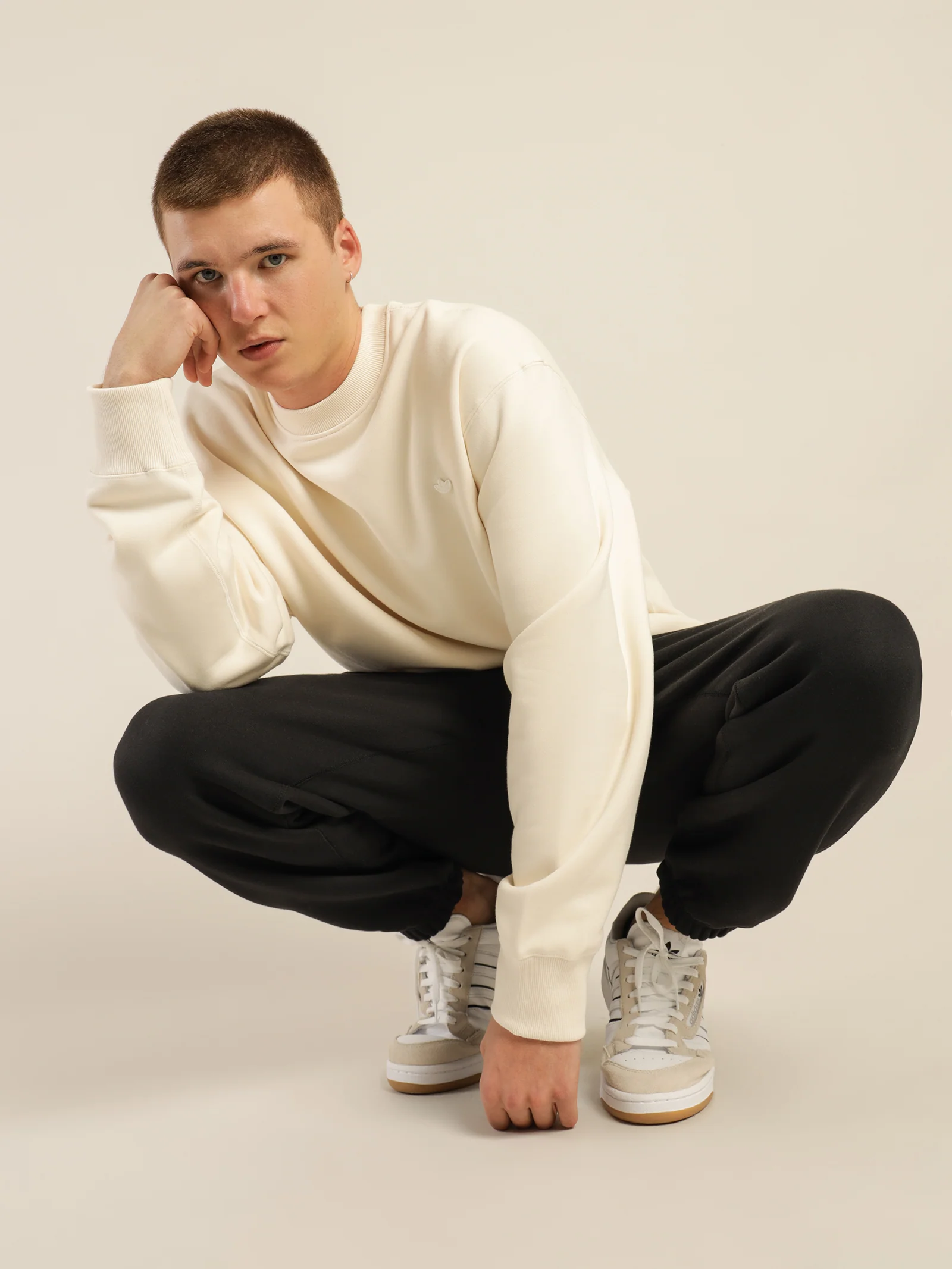 Trefoil Crewneck Sweatshirt - Image 2