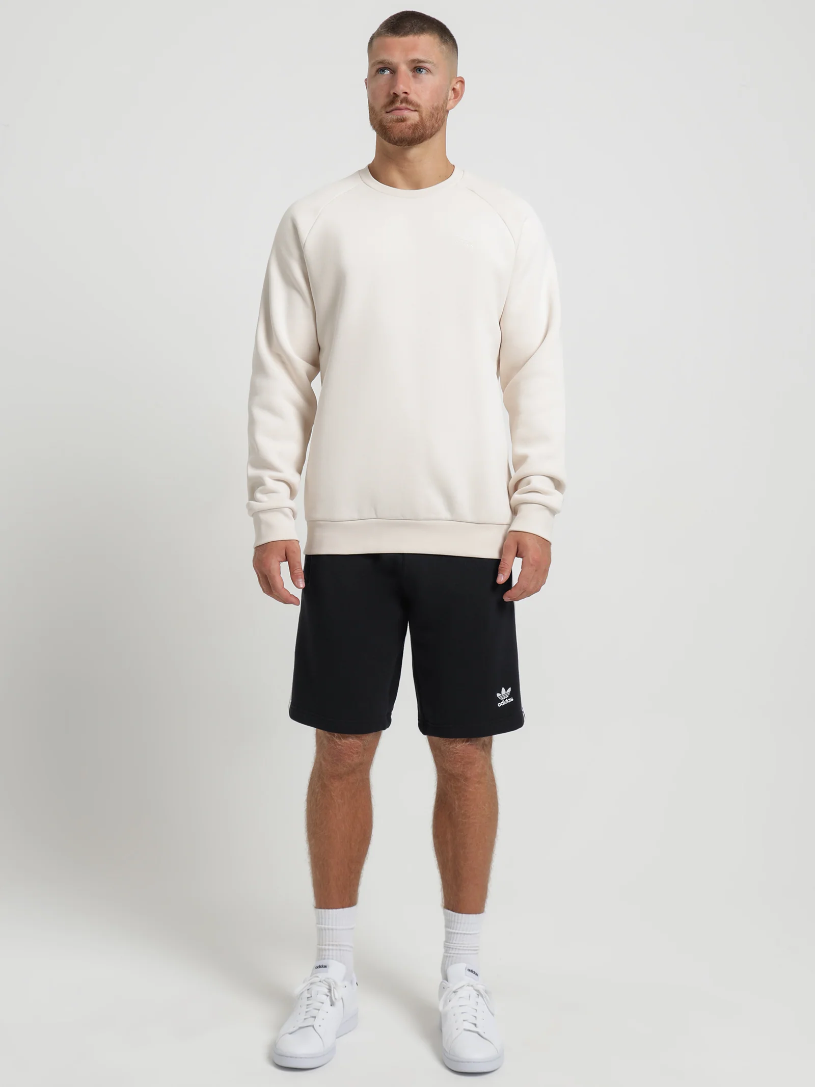 Trefoil Essentials Crewneck Sweatshirt - Image 2