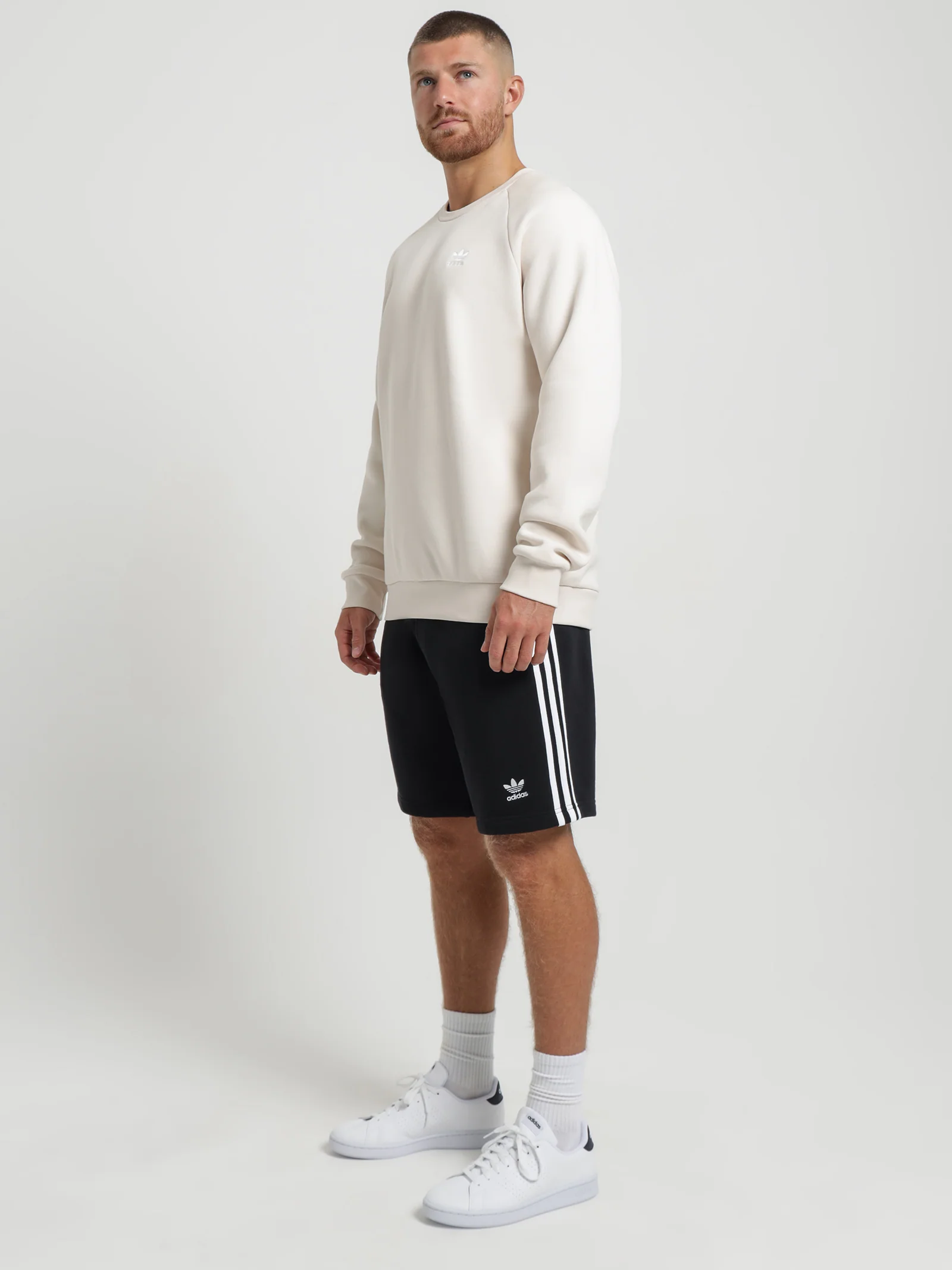 Trefoil Essentials Crewneck Sweatshirt - Image 3