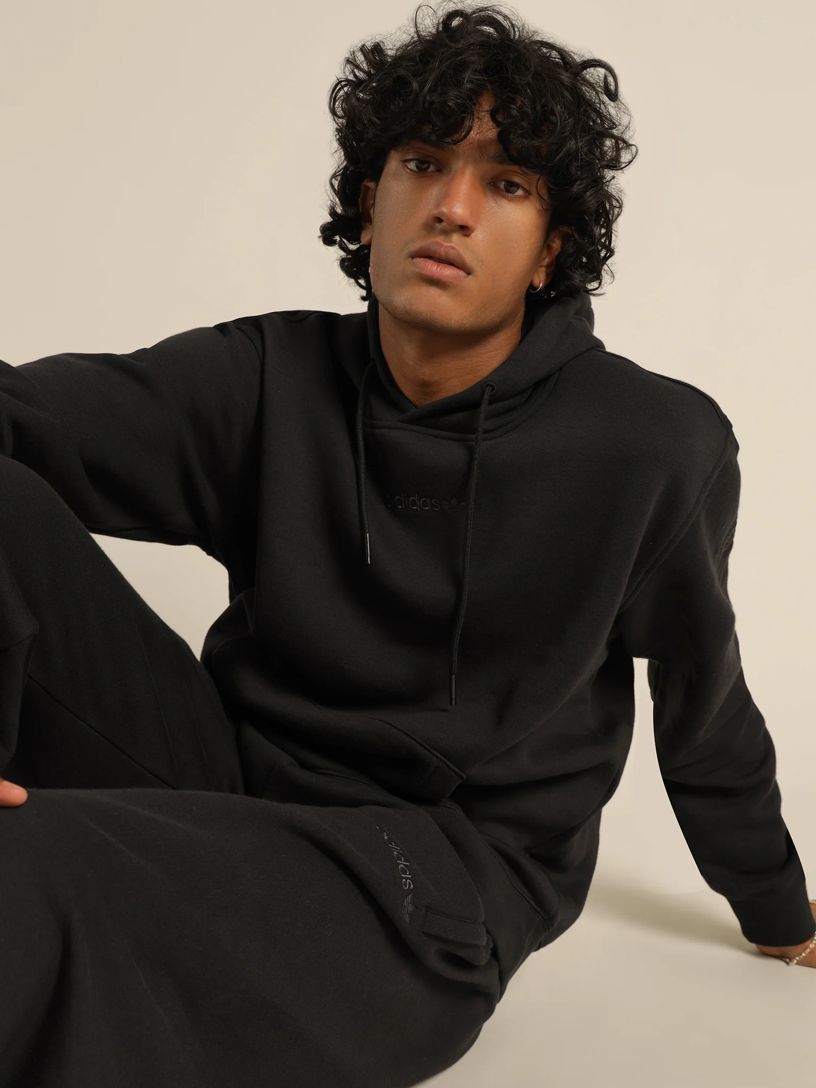 Trefoil Linear Hoodie - Image 2