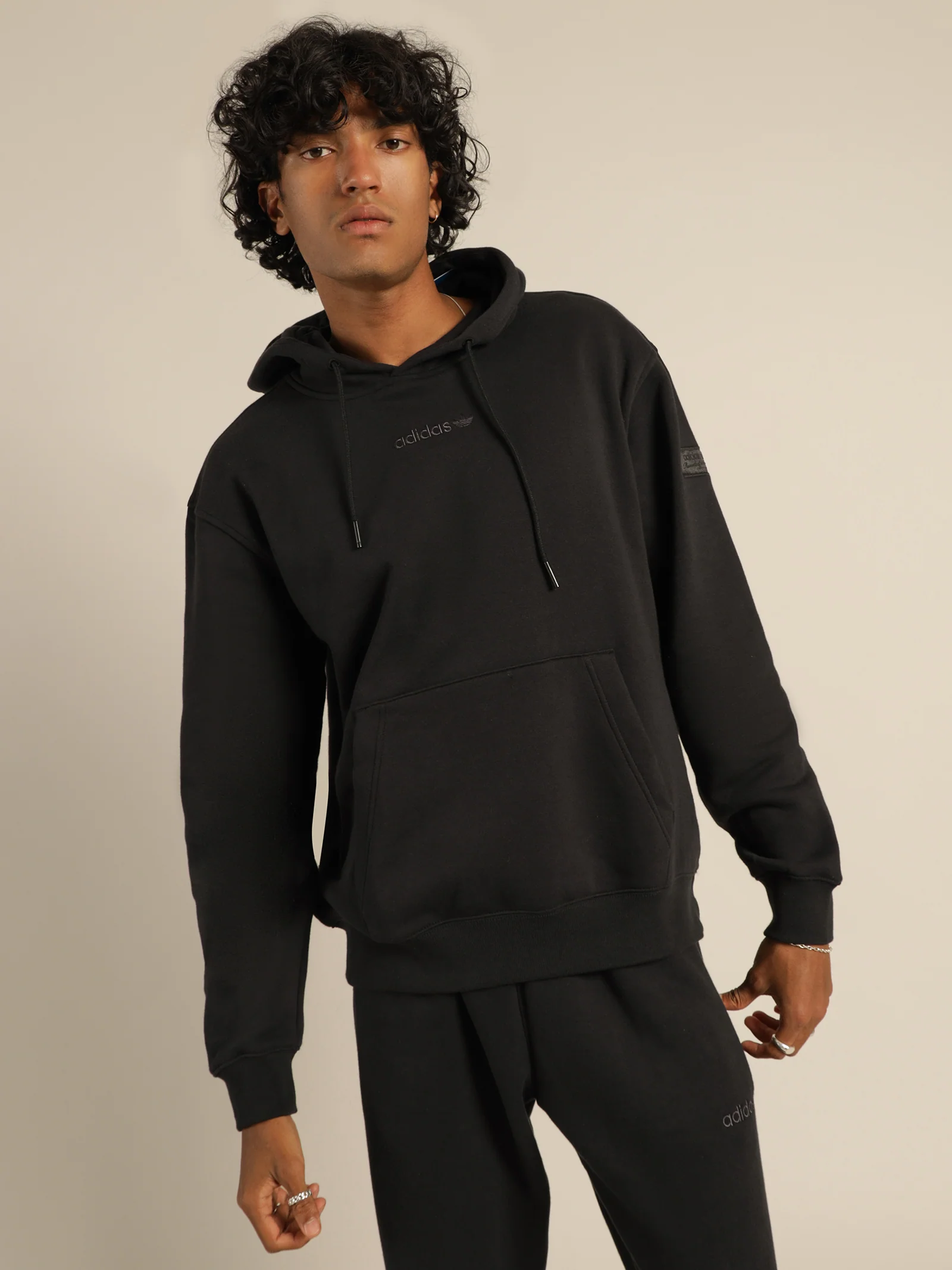 Trefoil Linear Hoodie - Image 4