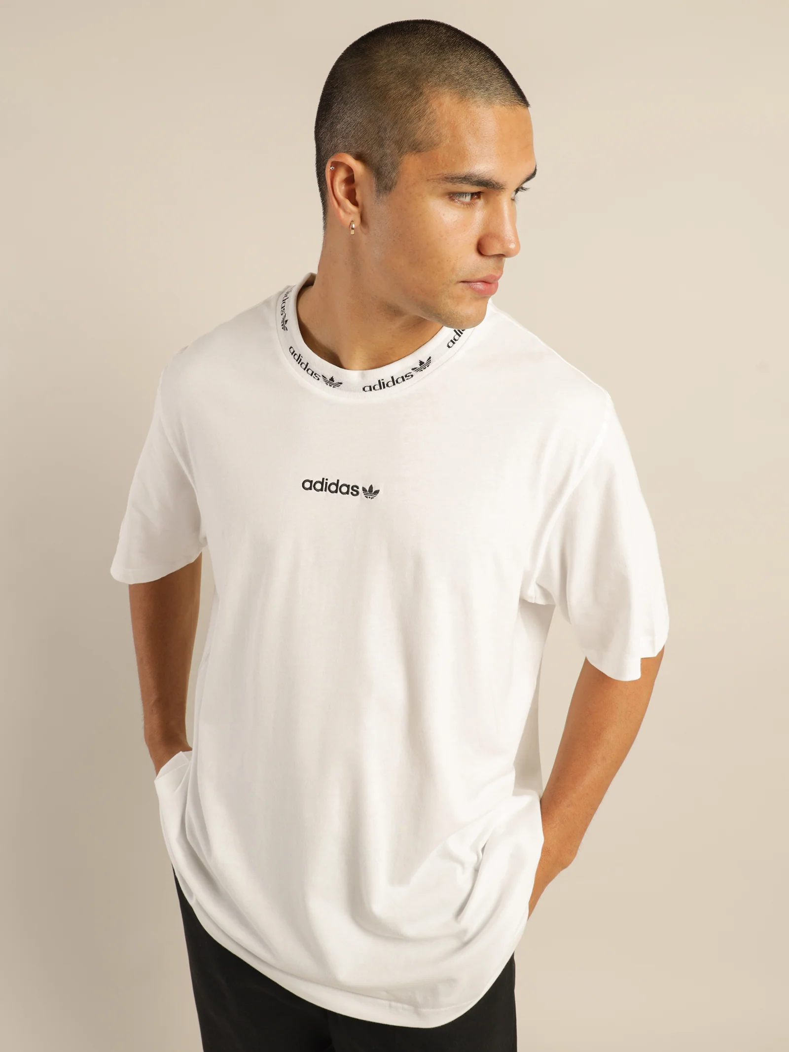Trefoil Linear T-Shirt - Image 2