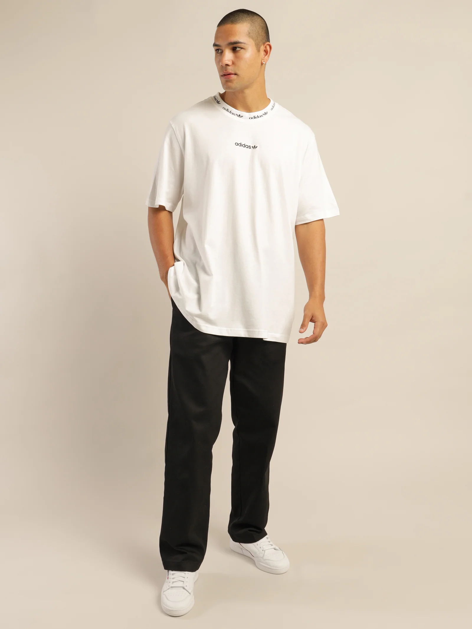 Trefoil Linear T-Shirt - Image 3