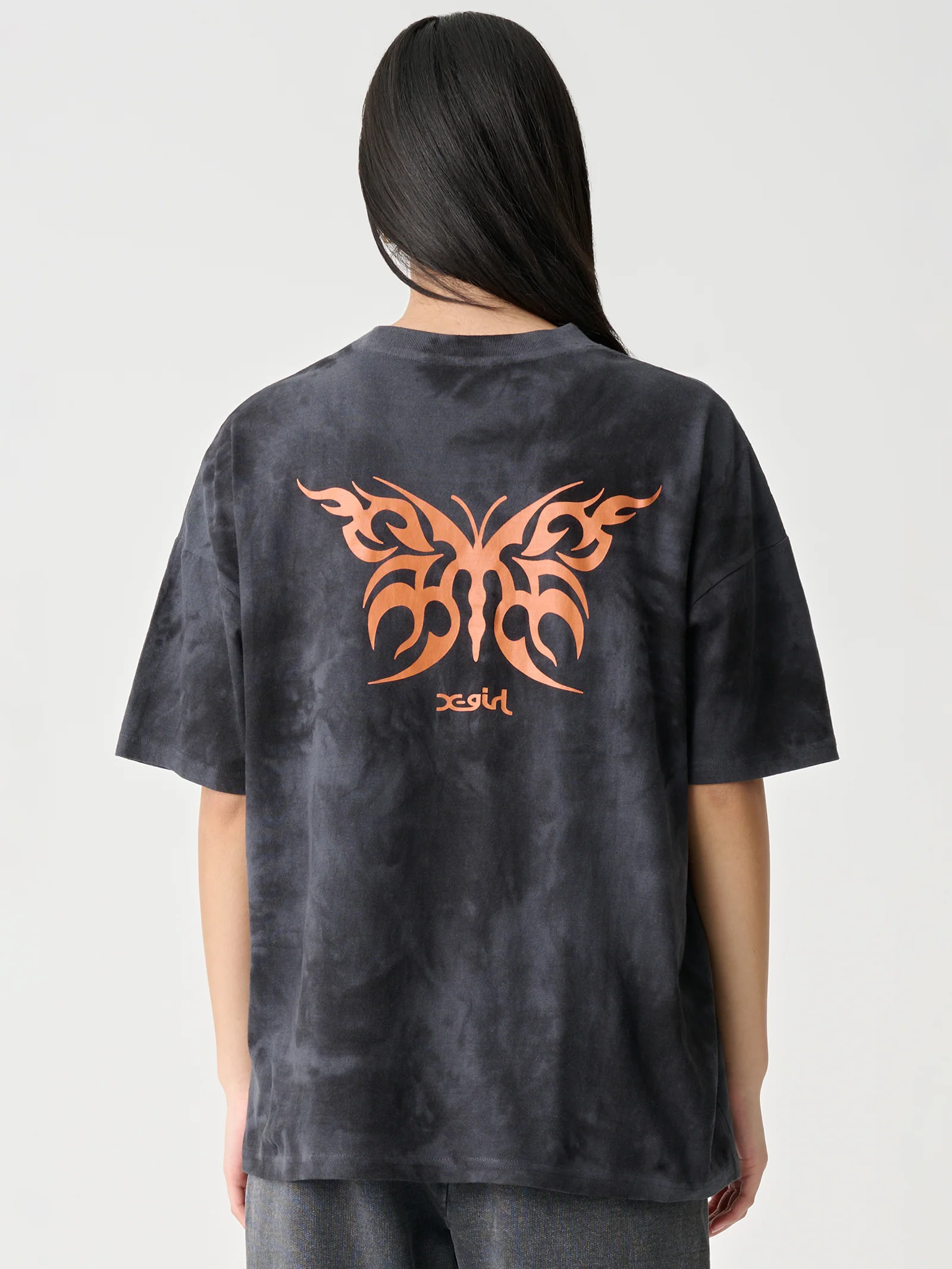 Tribal Butterfly Oversized T-Shirt - Image 2