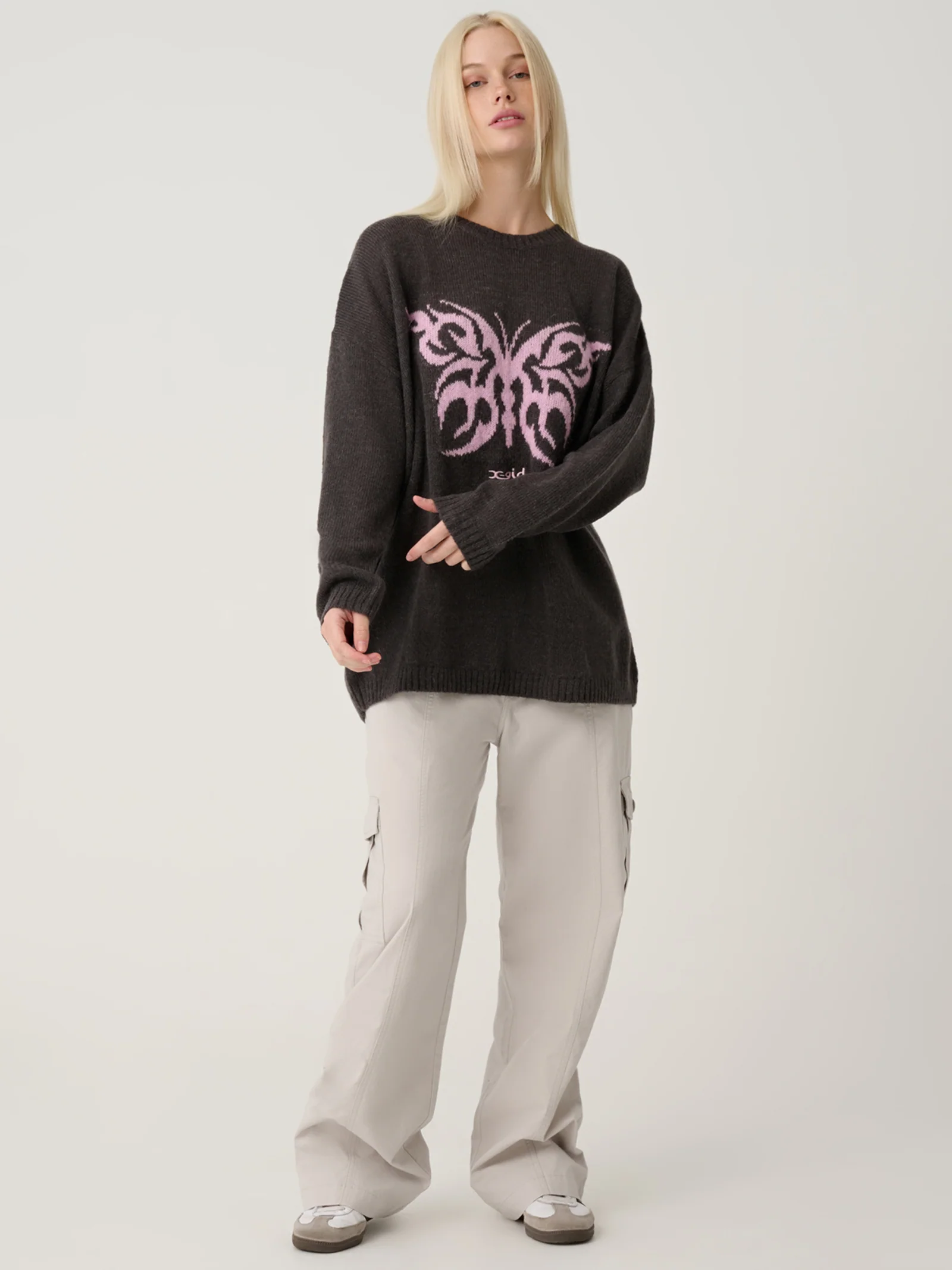 Tribal Butterfly Oversize Knit - Image 3