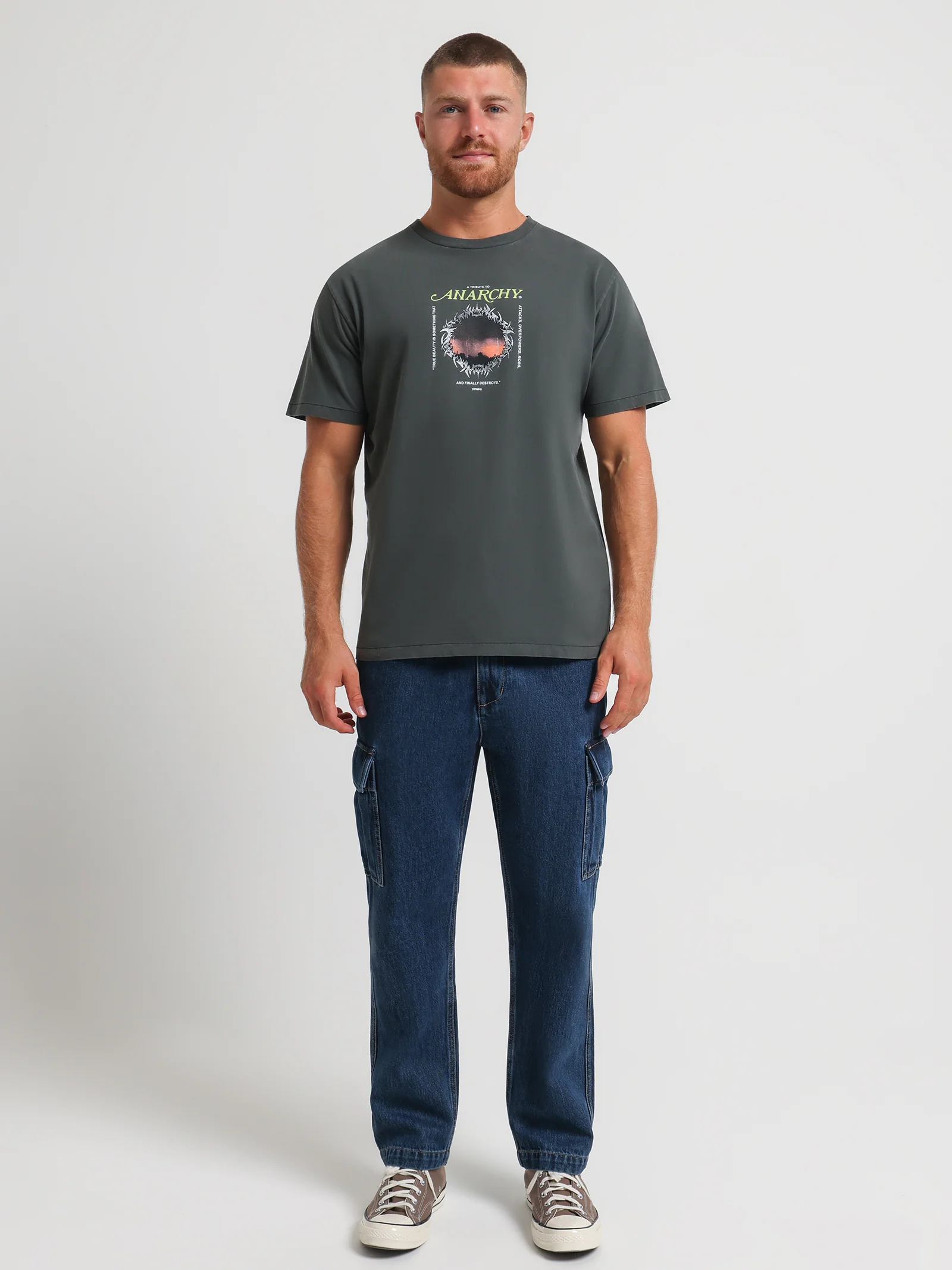 Tribute To Anarchy Merch Fit T-Shirt - Image 2