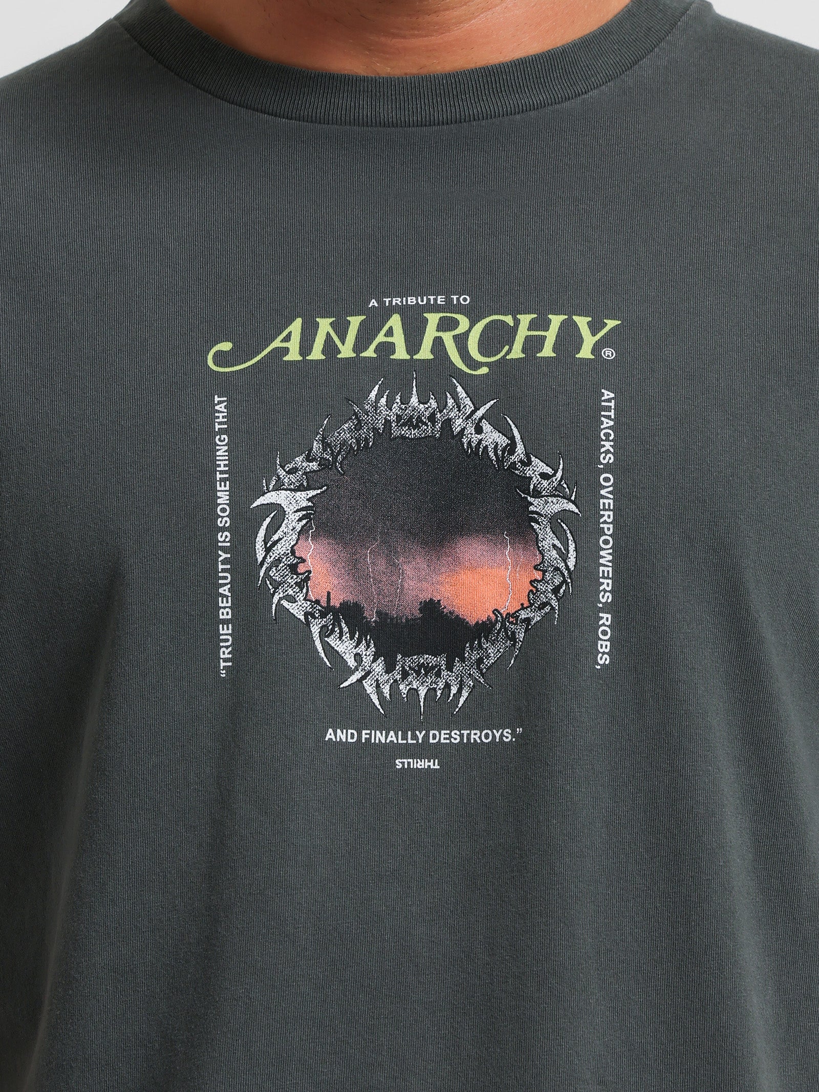 Tribute To Anarchy Merch Fit T-Shirt - Image 3