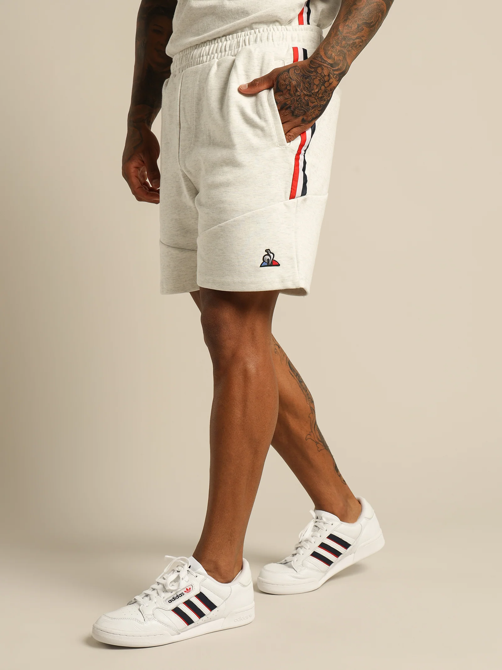 Tricolore Chevron Shorts - Image 3