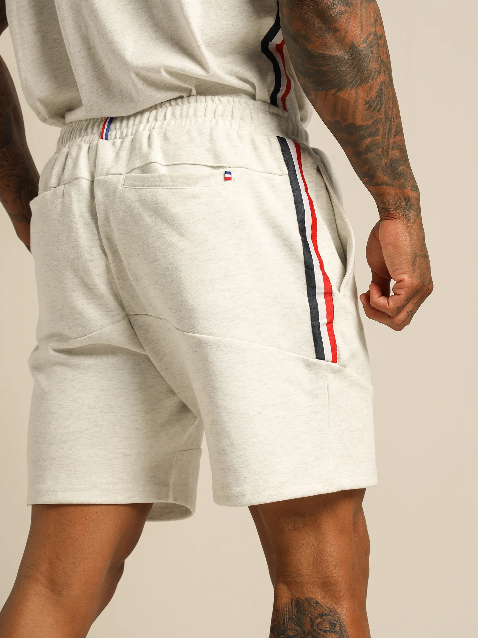 Tricolore Chevron Shorts - Image 5