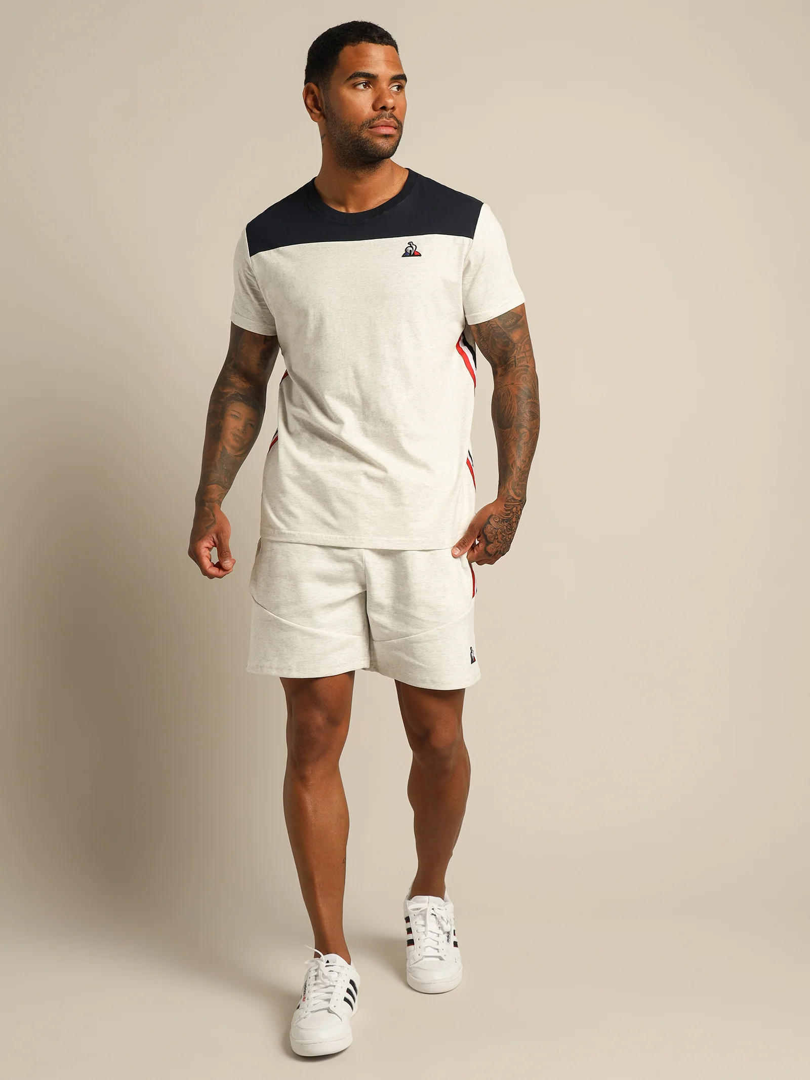 Tricolore Chevron T-Shirt - Image 2